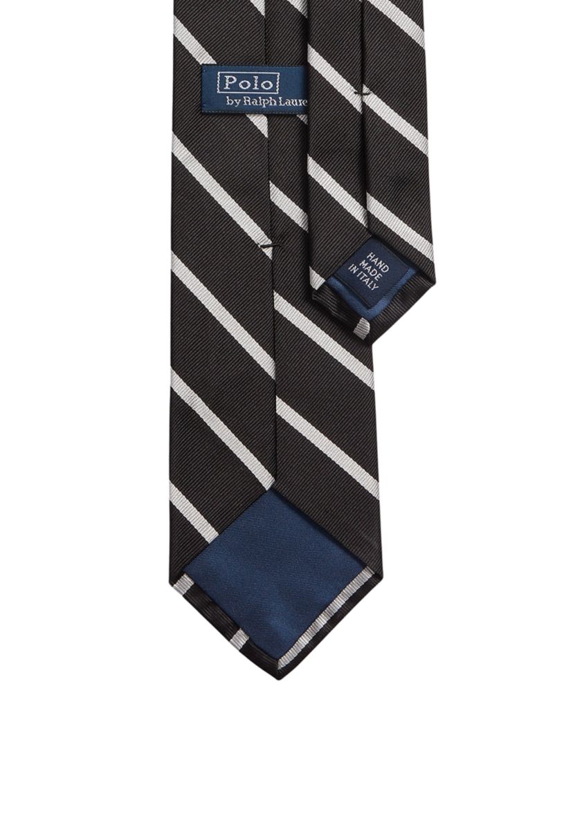 Striped Silk Repp Tie