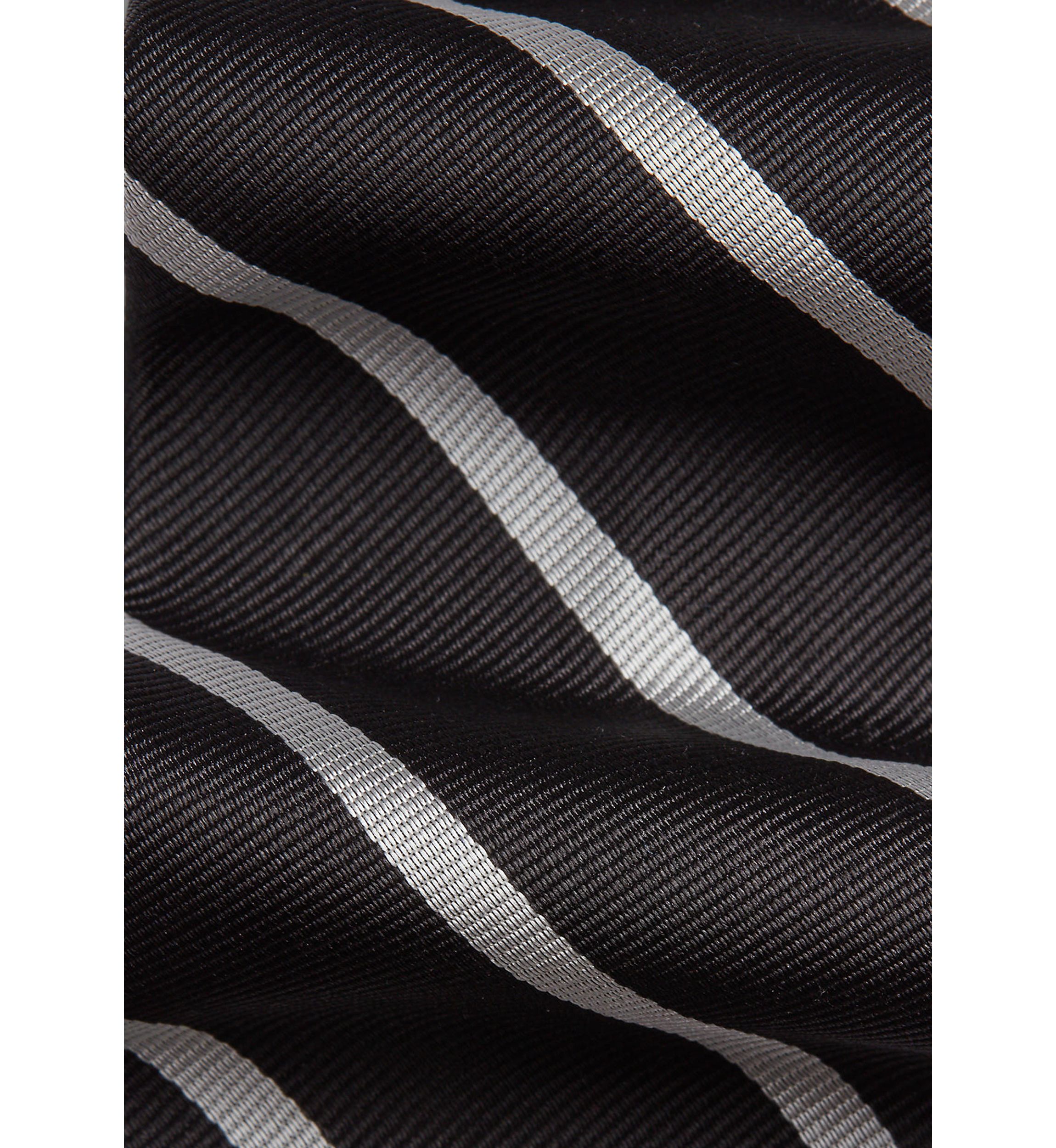 Striped Silk Repp Tie