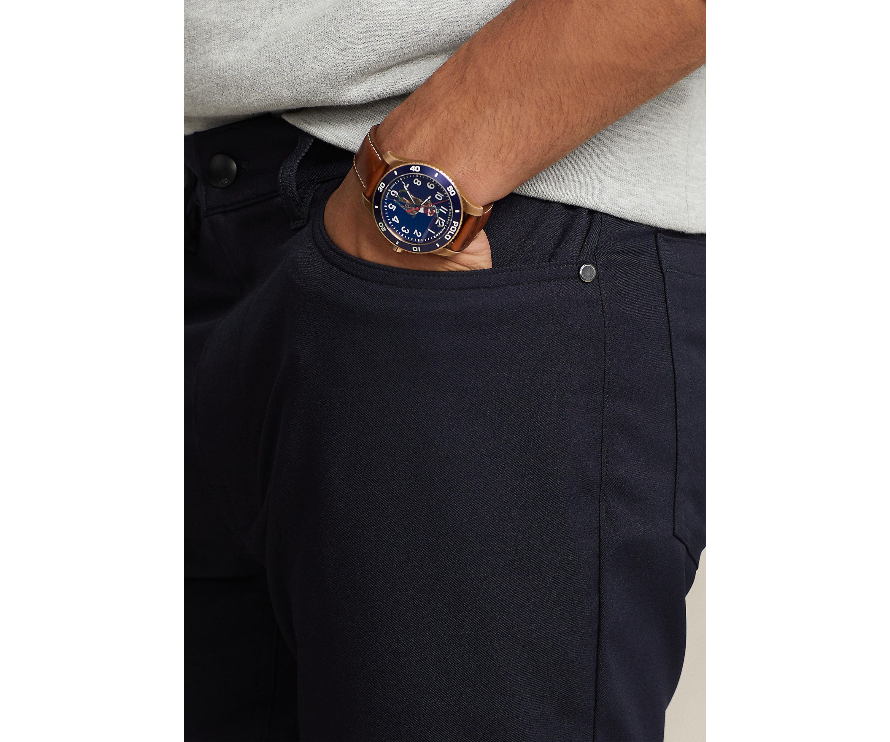 Slim Fit Performance Twill Pants