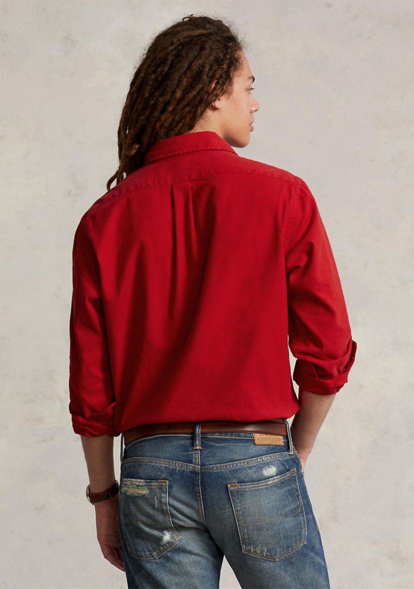 Classic Fit Brushed Flannel Shirt