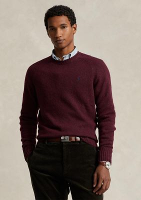 Polo Ralph Lauren Men's Wool Blend Saddle Sleeve Sweater -  320160211760140