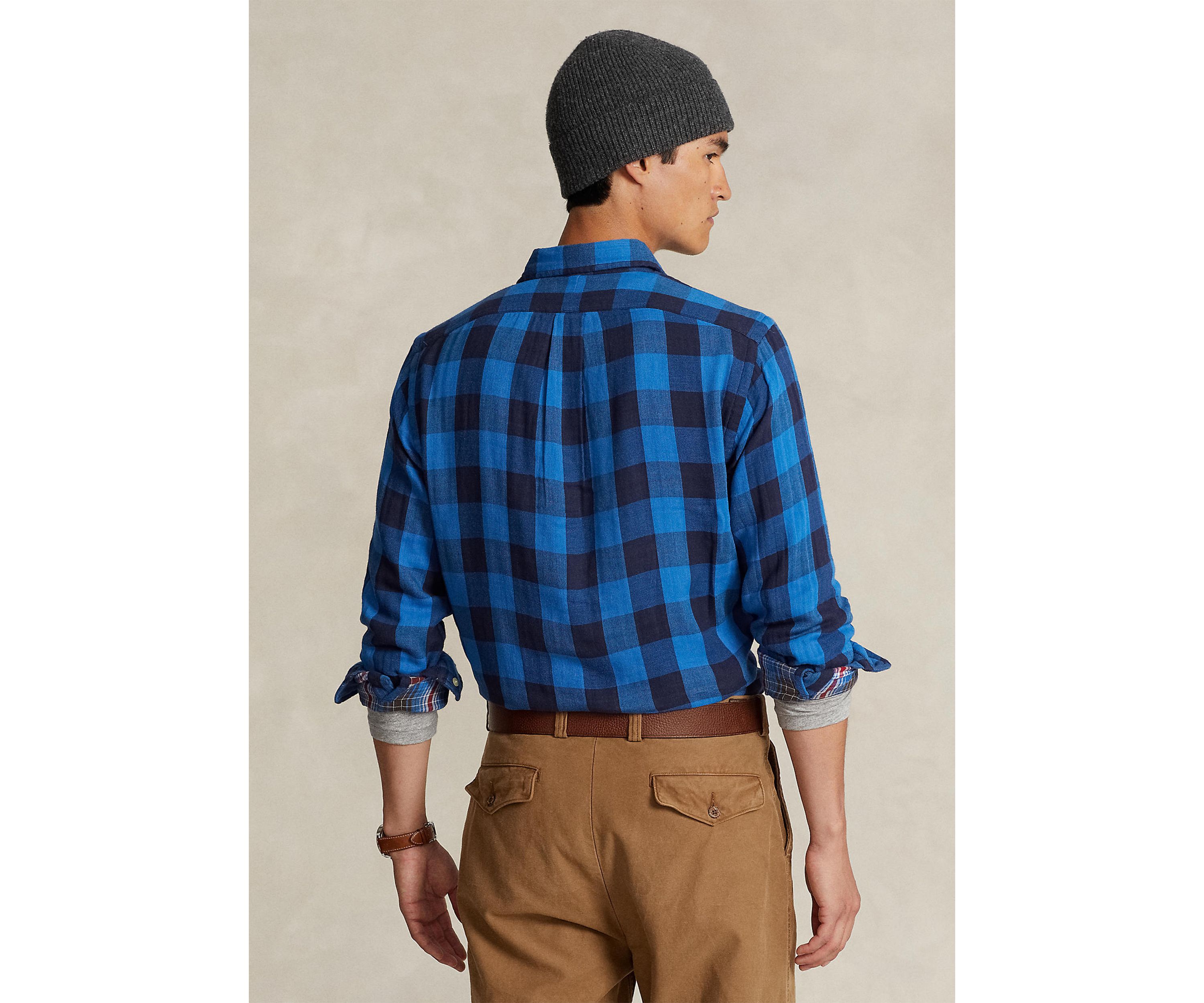 Classic Fit Checked Double Faced Shirt