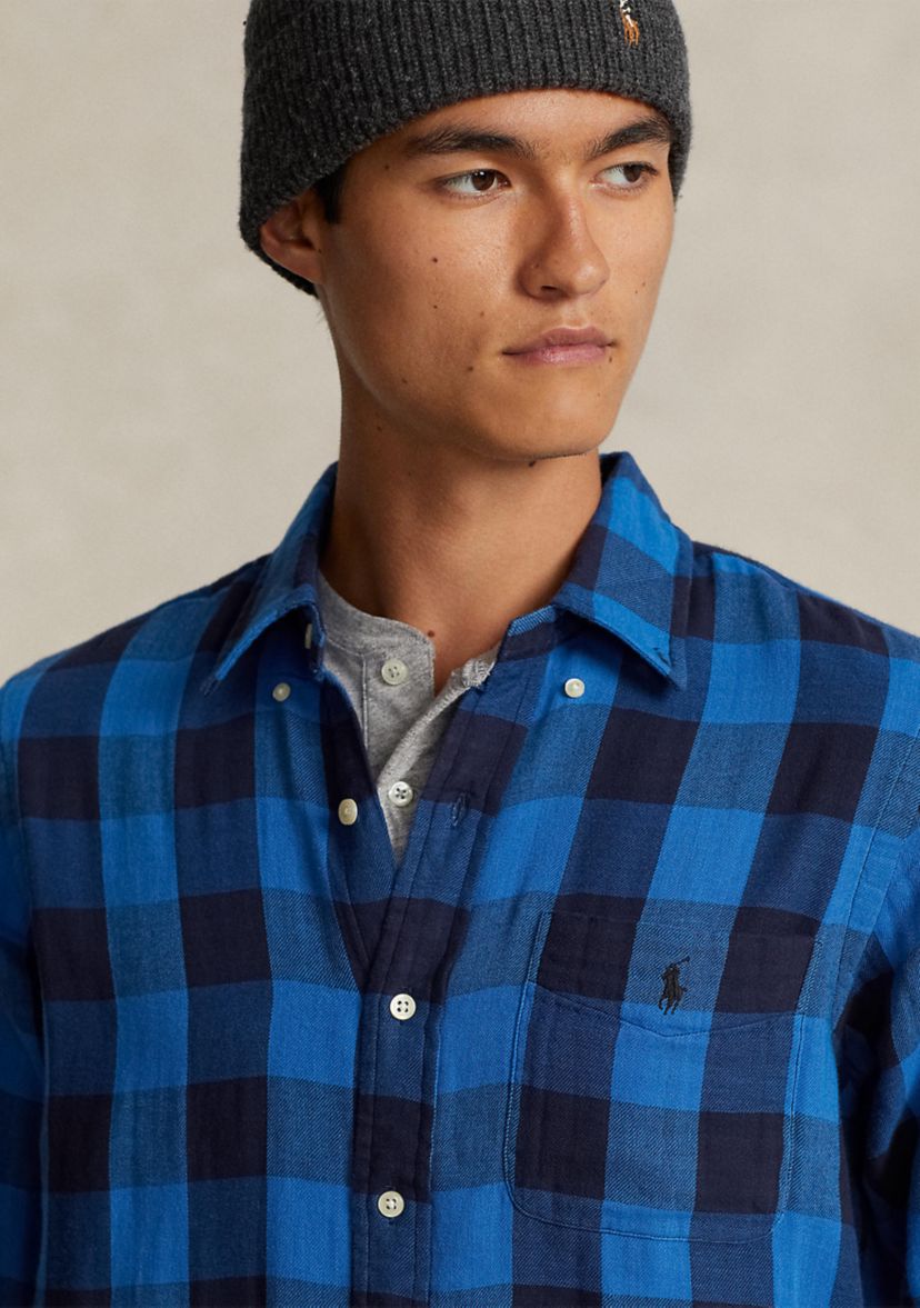 Classic Fit Checked Double Faced Shirt