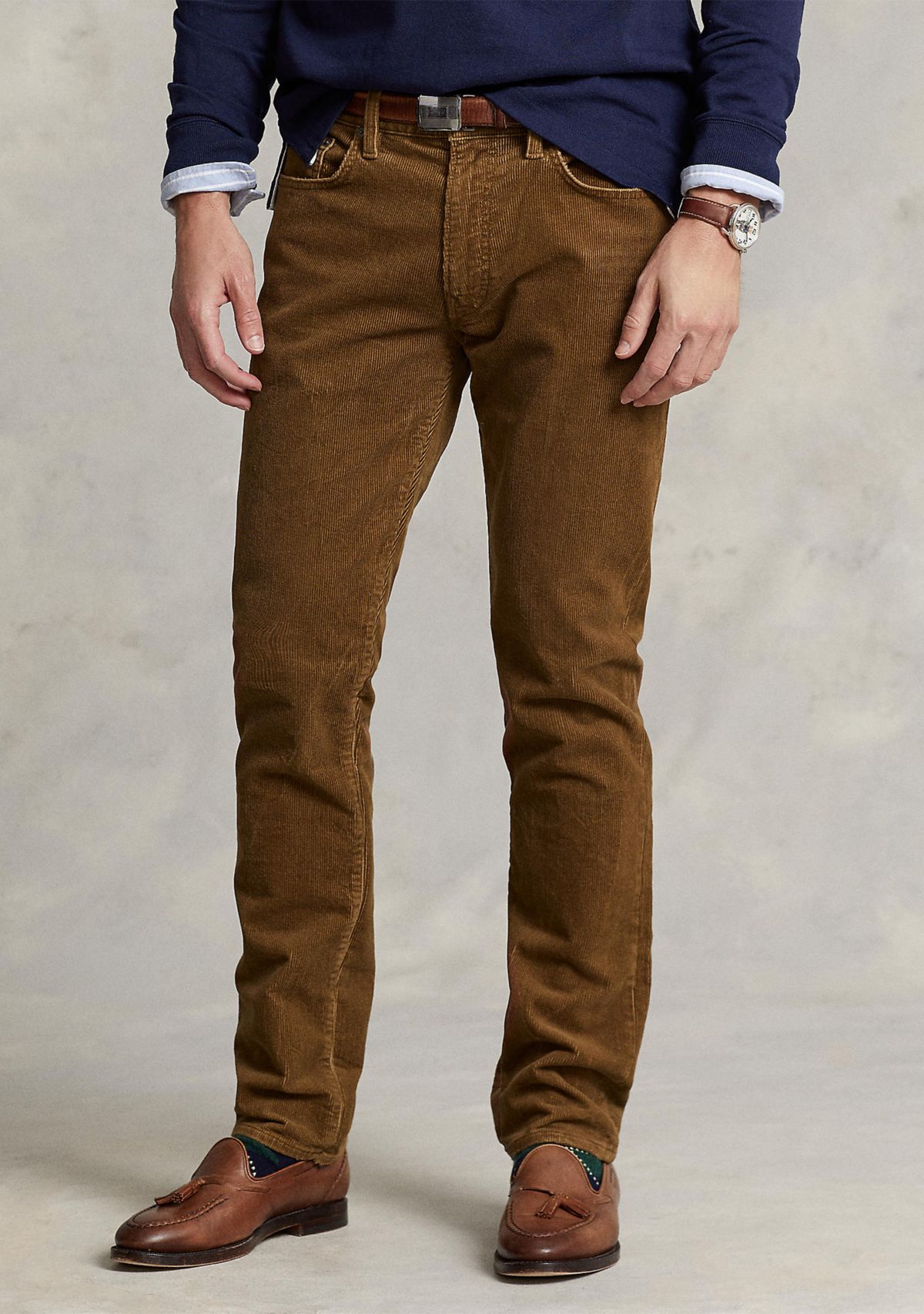 Varick Slim Straight Corduroy Pants