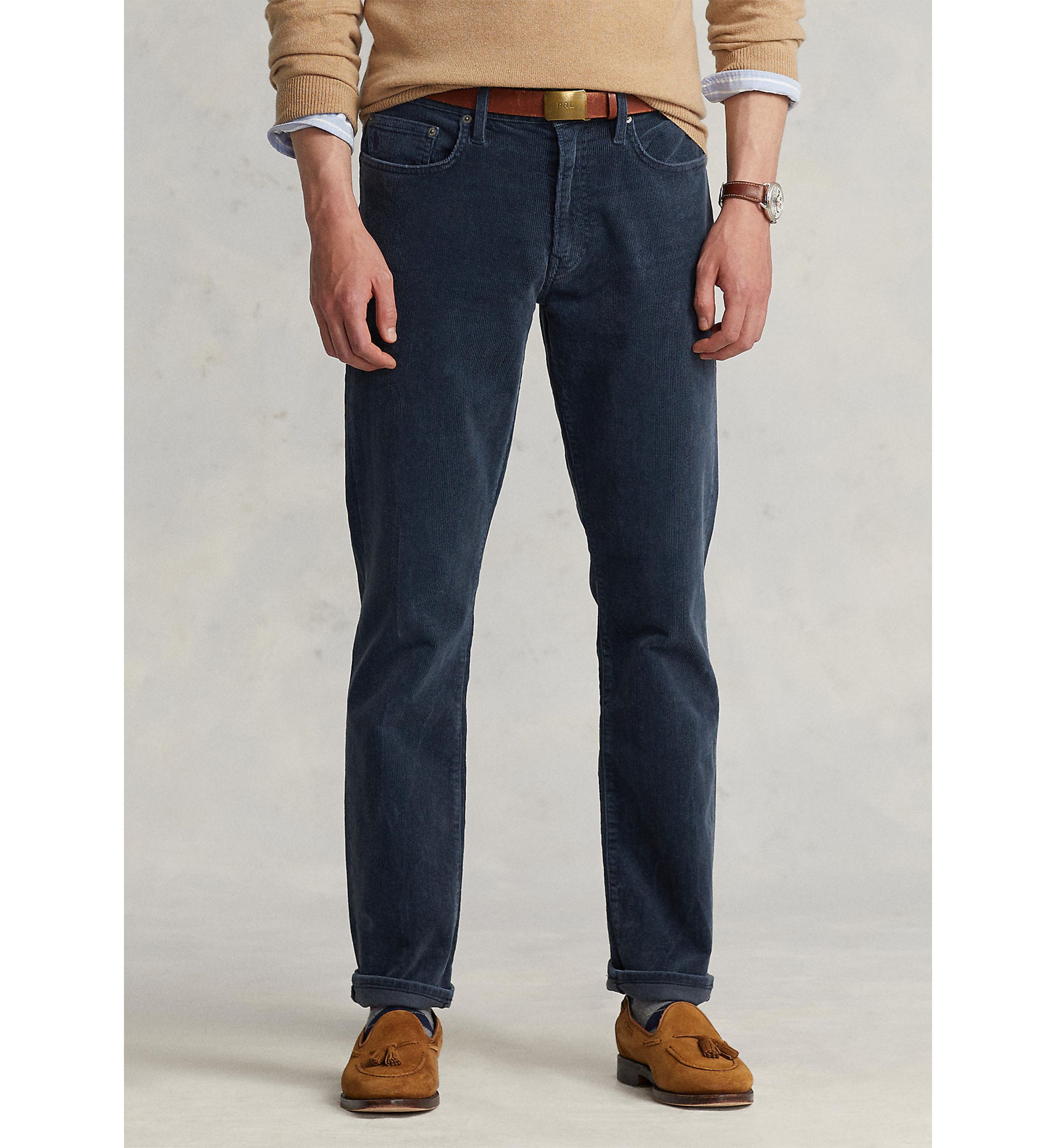 Varick Slim Straight Corduroy Pants