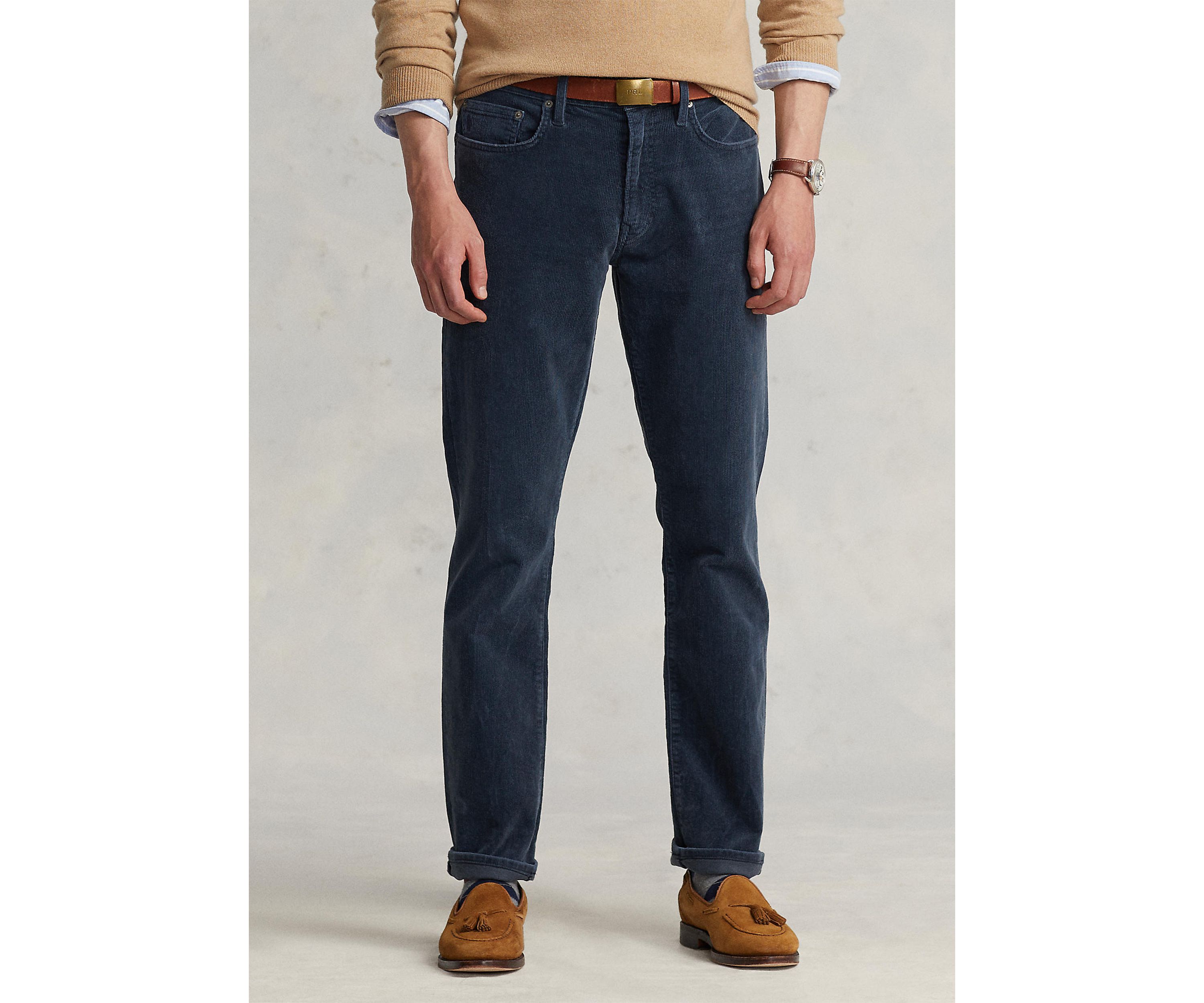 Varick Slim Straight Corduroy Pants