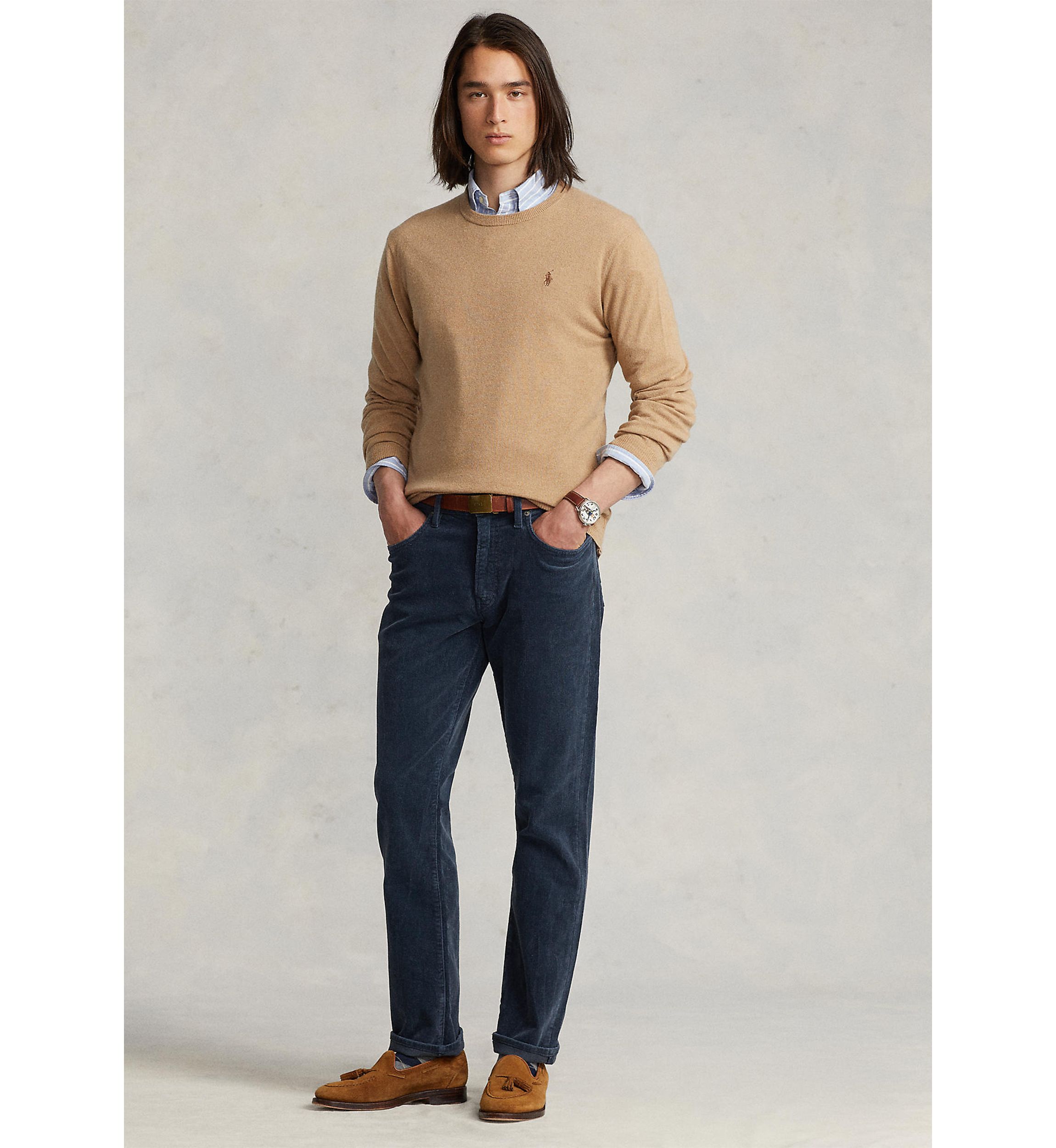 Varick Slim Straight Corduroy Pants