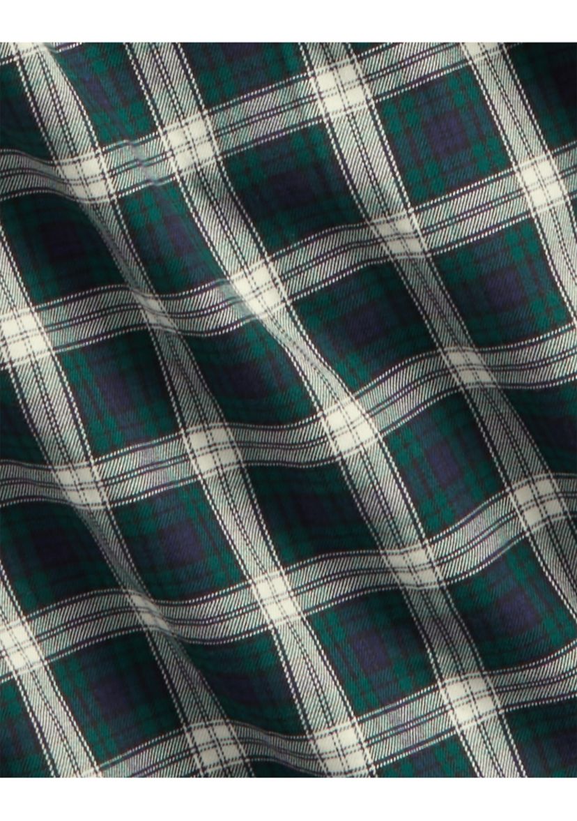 Classic Fit Plaid Twill Shirt