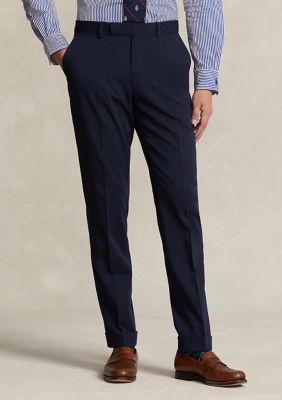 Polo Ralph Lauren Men’s Performance Stretch Twill Suit Trousers, Navy Blue, 34 x 30