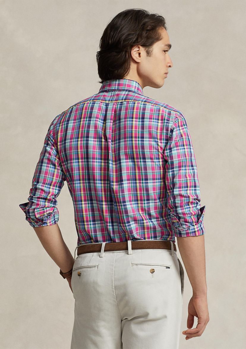 Classic Fit Plaid Performance Shirt