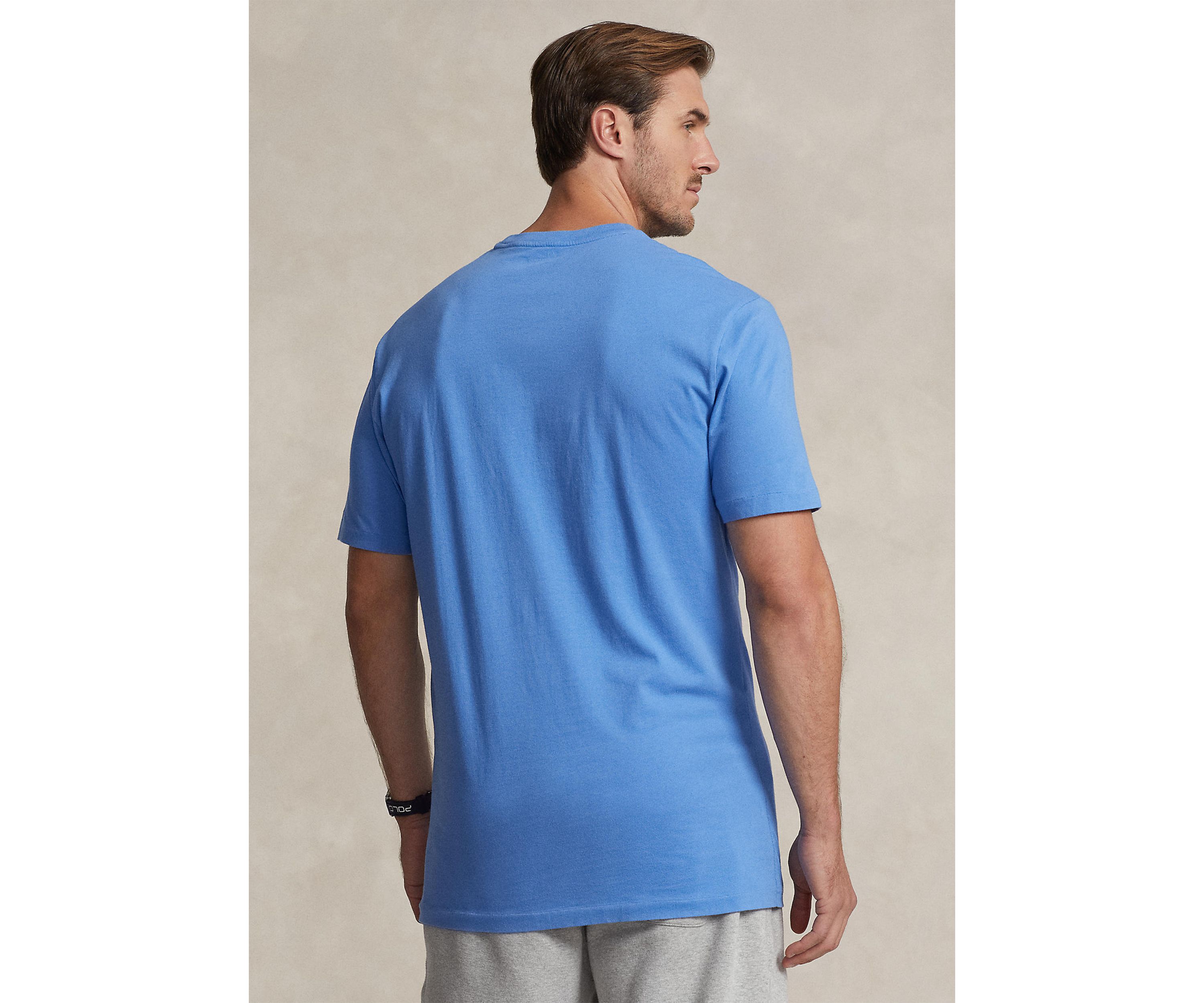 Big & Tall Jersey Crew Neck T-Shirt