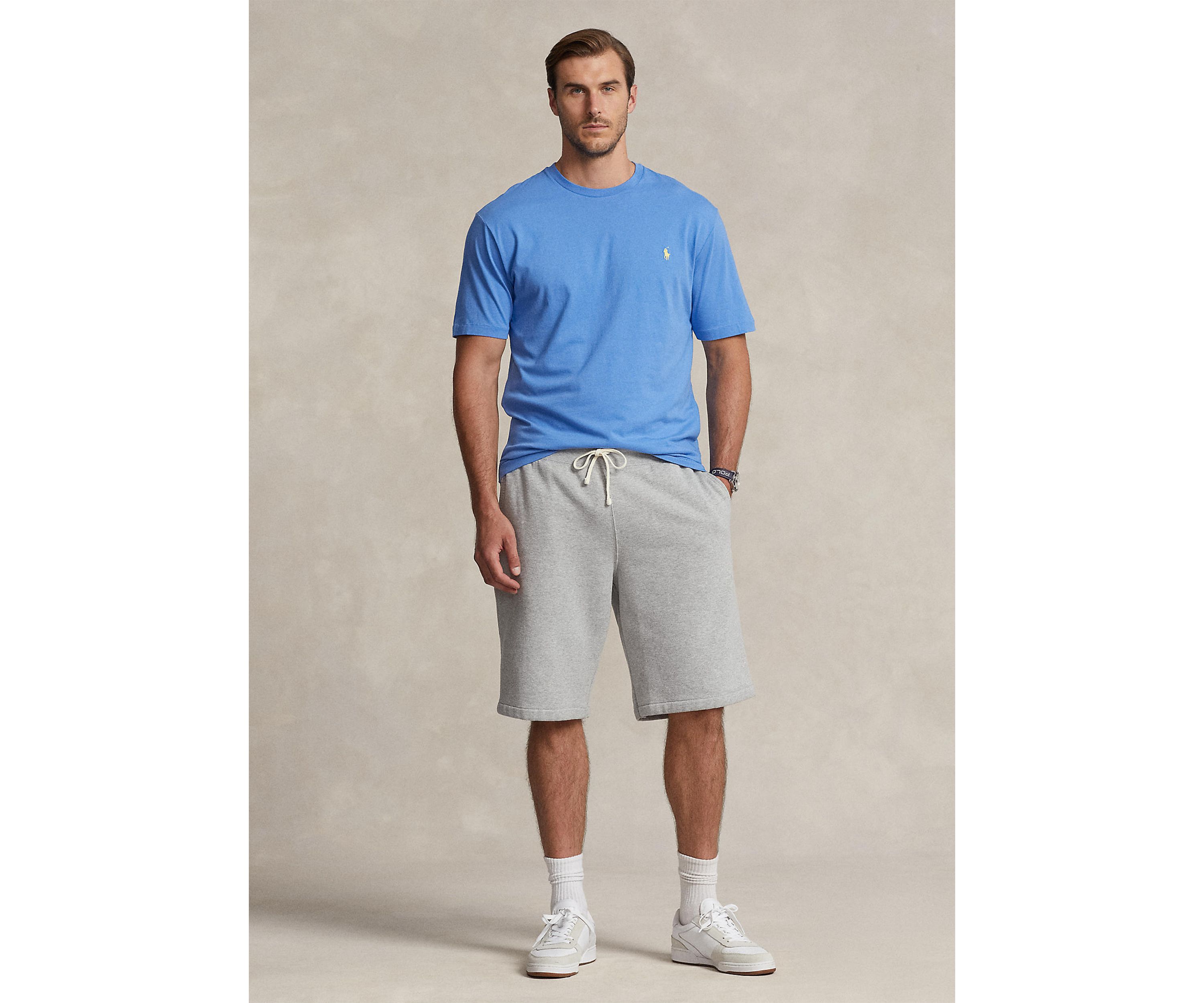 Big & Tall Jersey Crew Neck T-Shirt