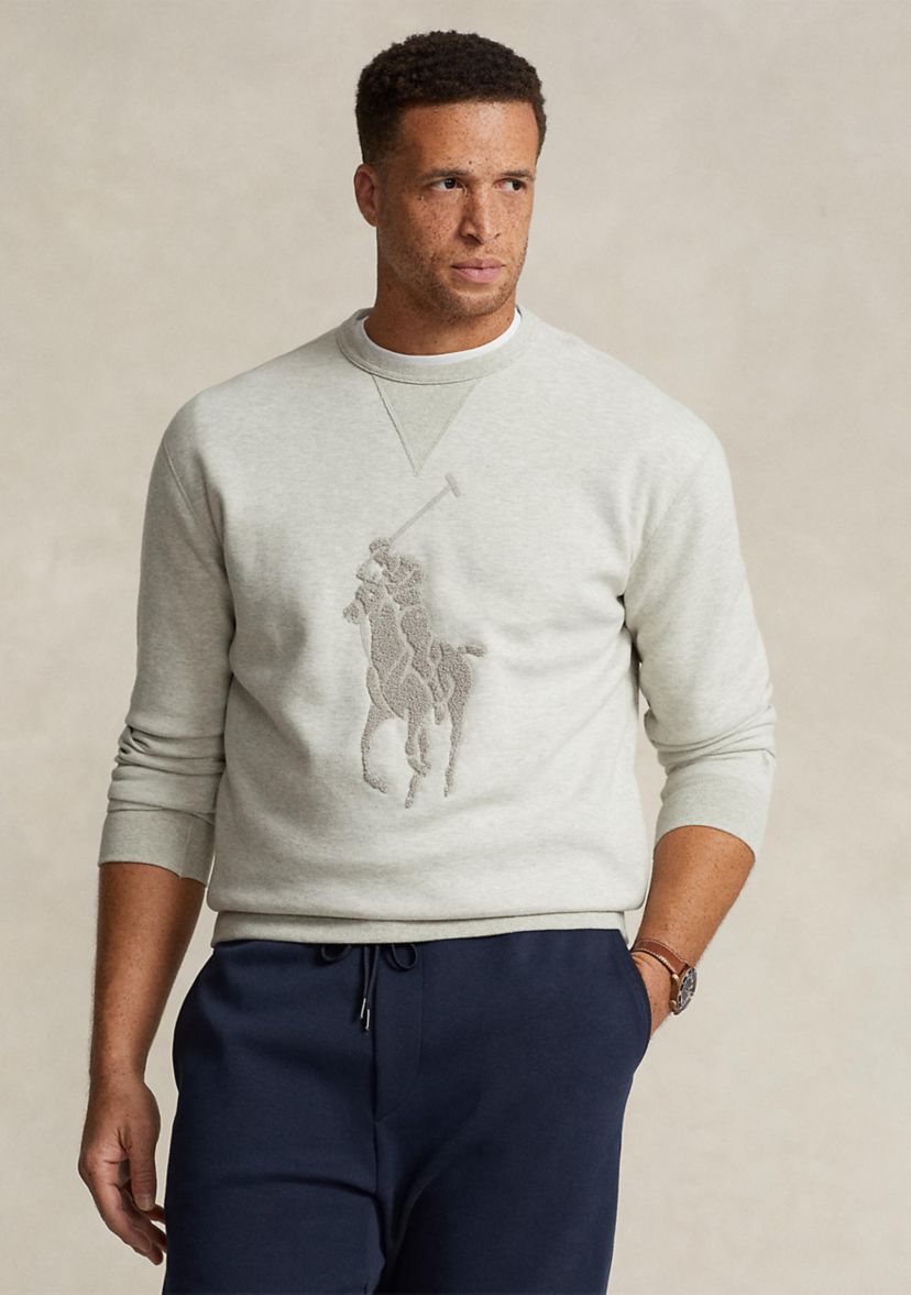 Big & Tall Big Pony Double Knit Sweatshirt
