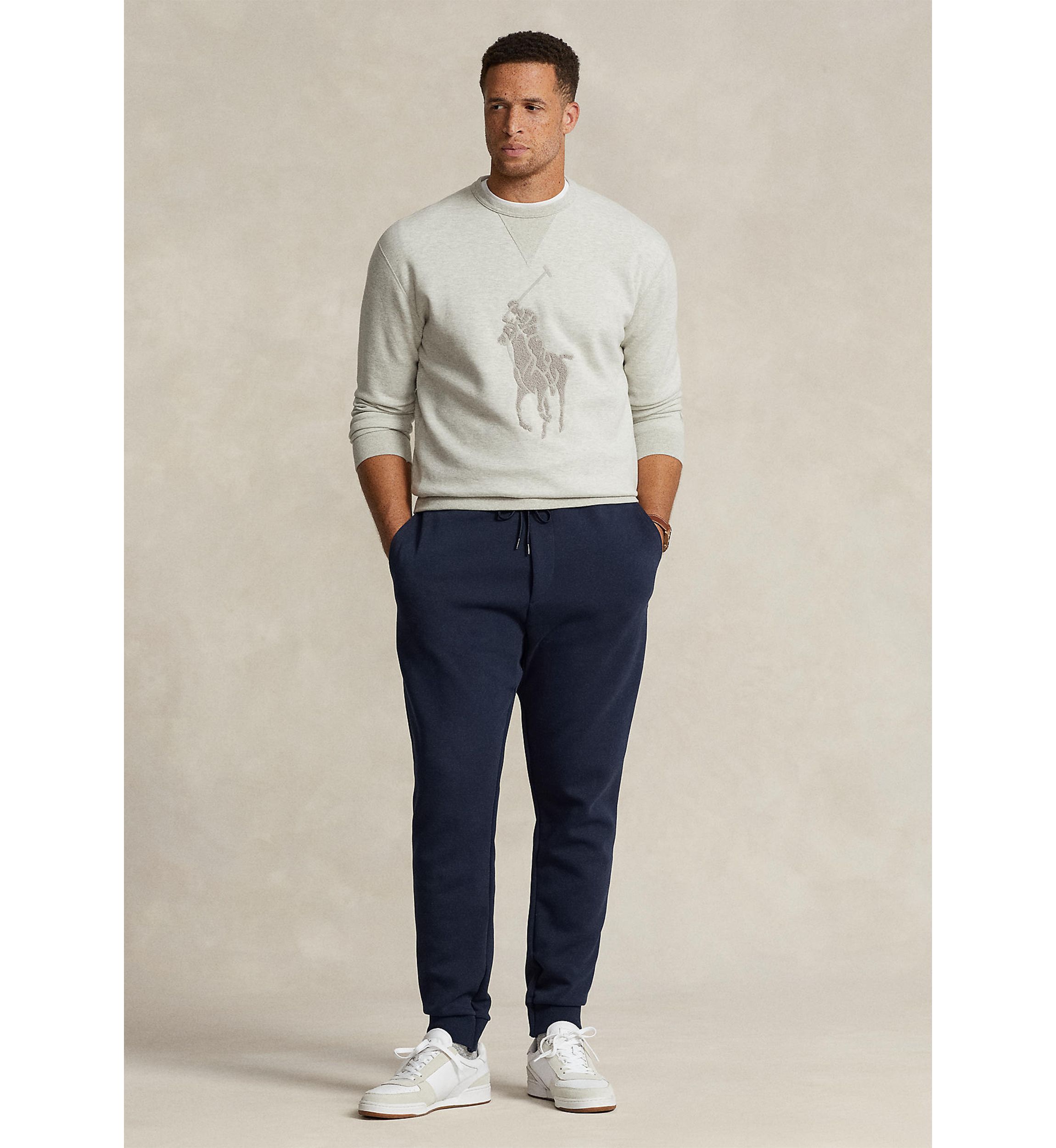 Big & Tall Big Pony Double Knit Sweatshirt