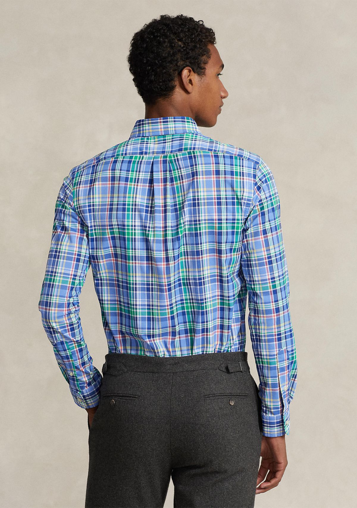 Classic Fit Plaid Performance Shirt