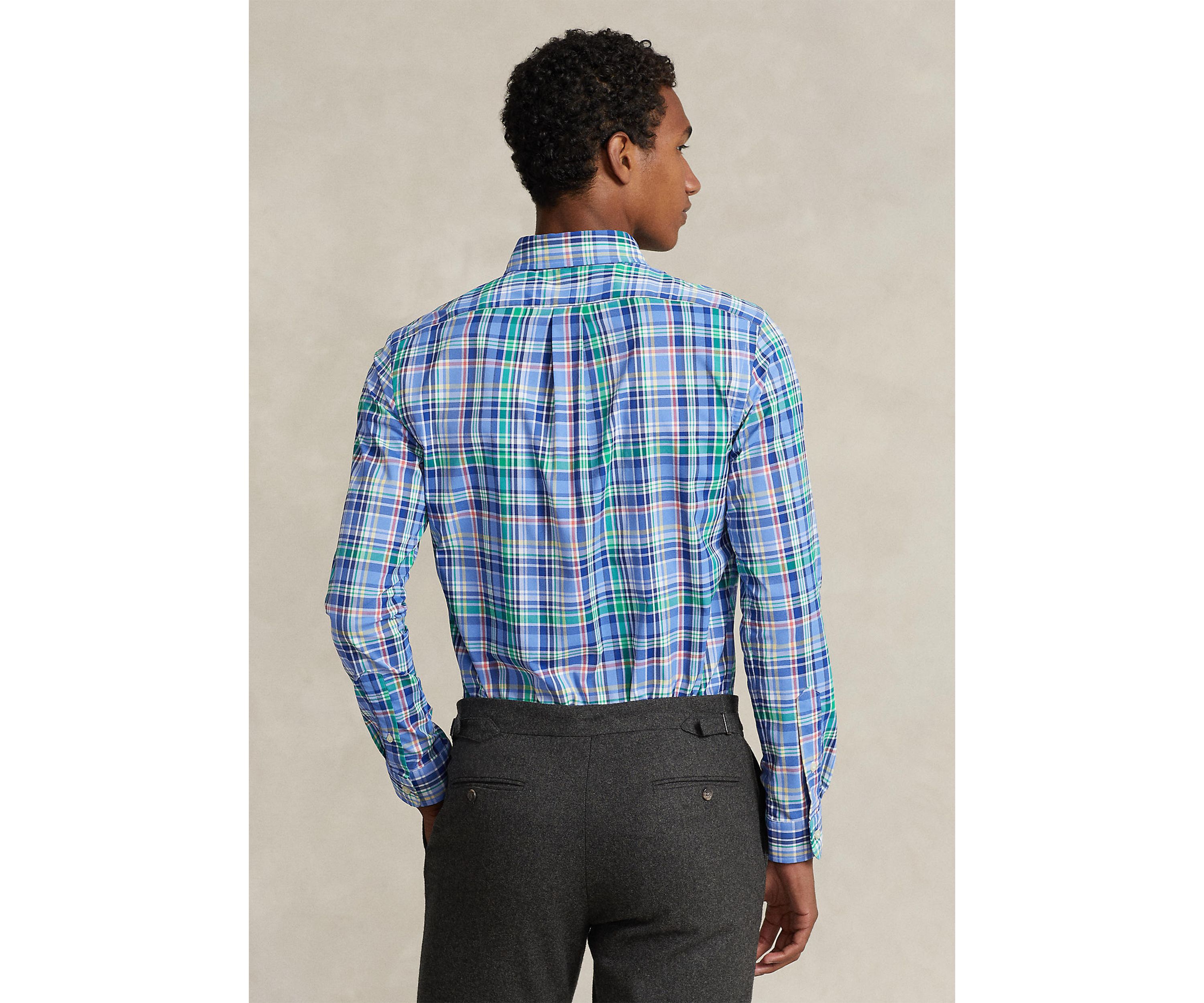 Classic Fit Plaid Performance Shirt