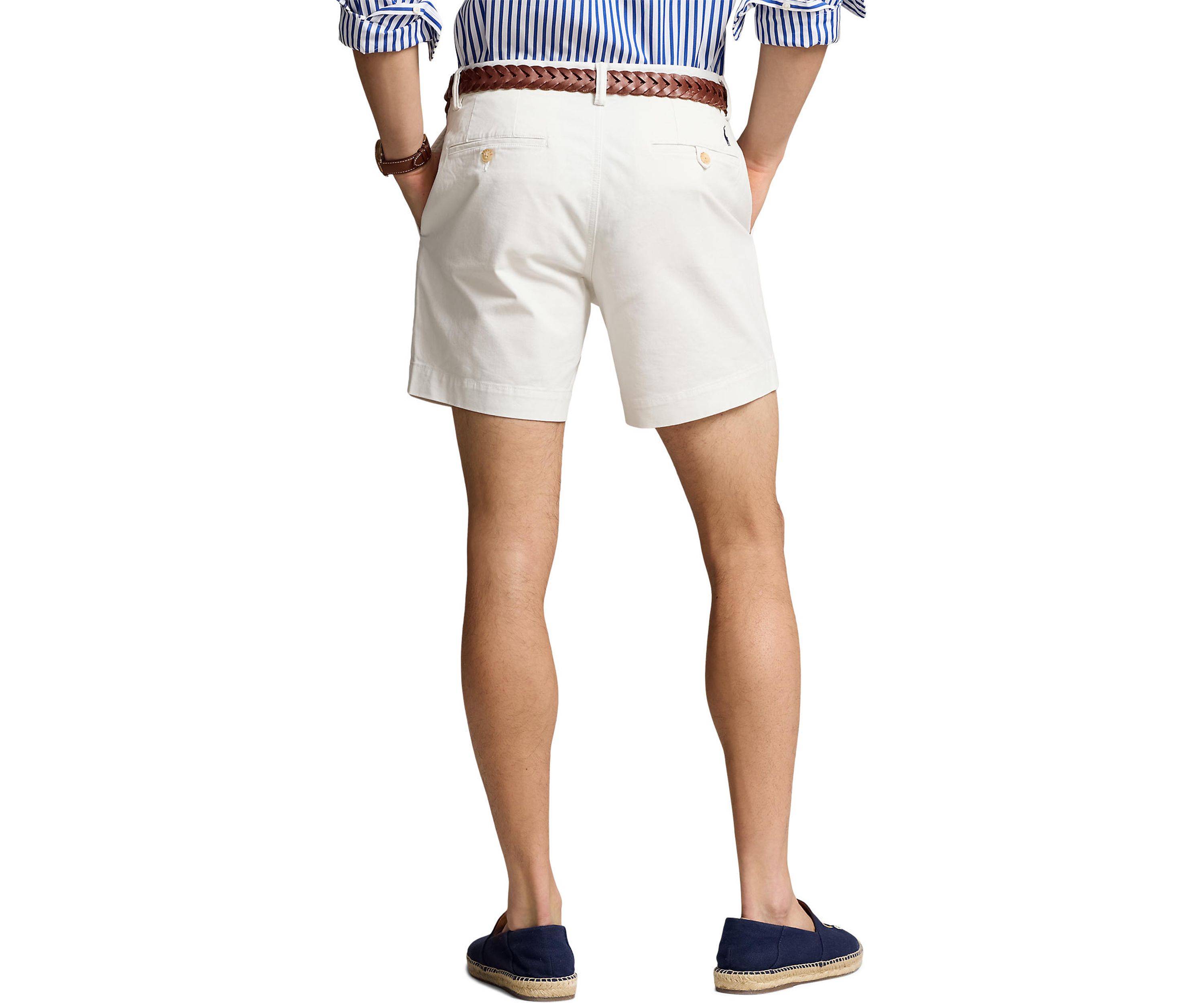 6 Stretch Classic Fit Chino Short
