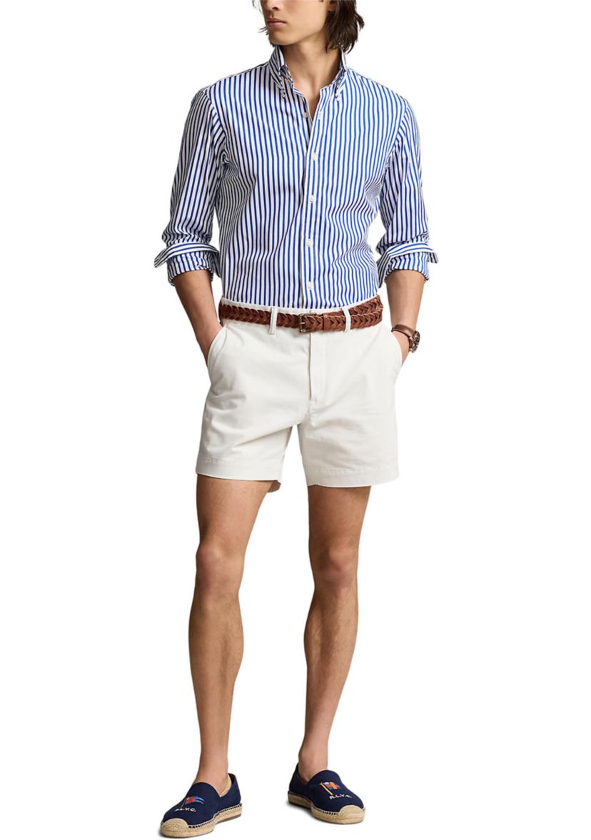 6 Stretch Classic Fit Chino Short