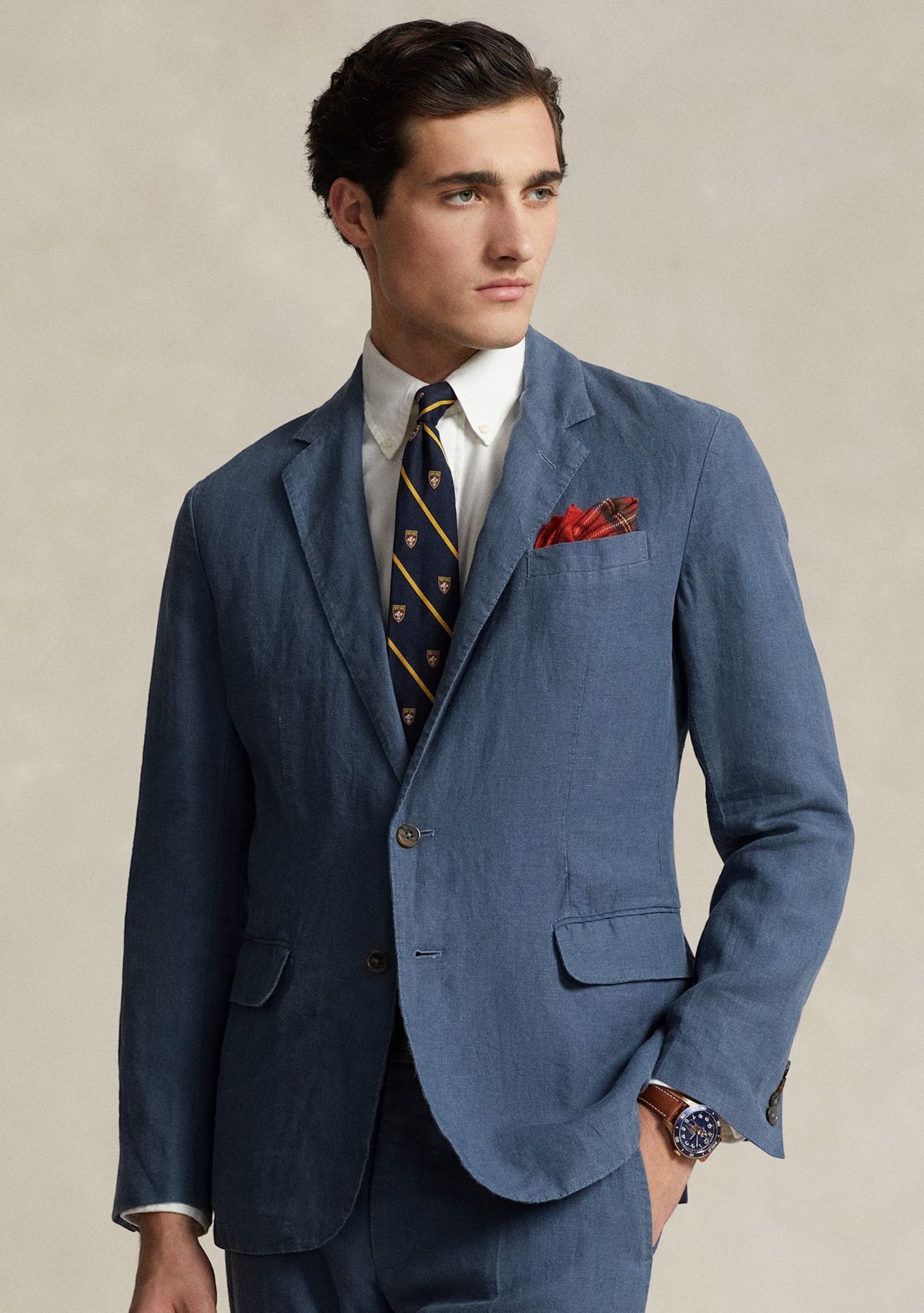 Polo Soft Modern Linen Suit Jacket