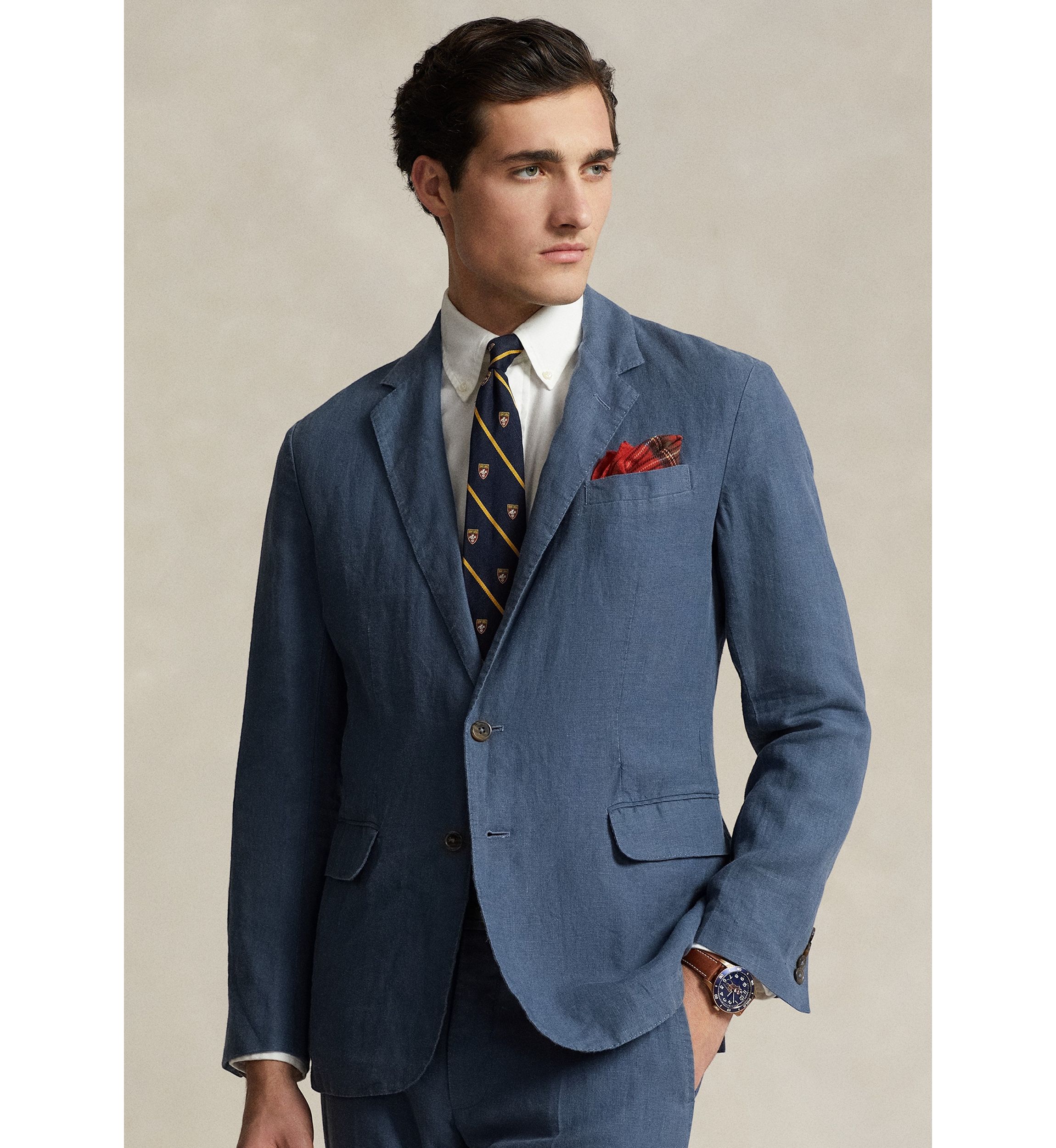 Polo Soft Modern Linen Suit Jacket