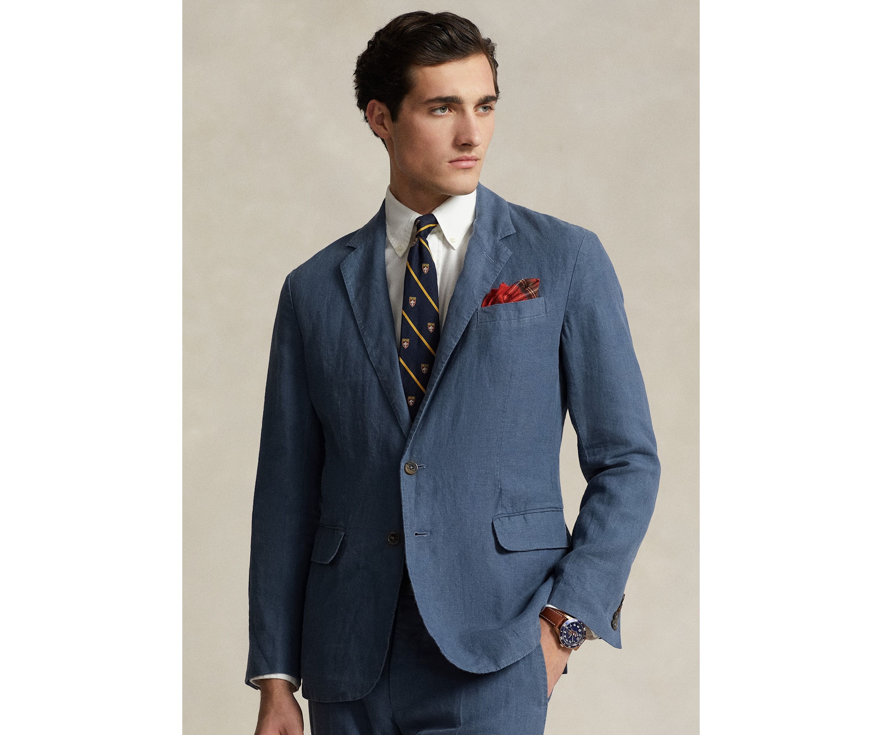 Polo Soft Modern Linen Suit Jacket