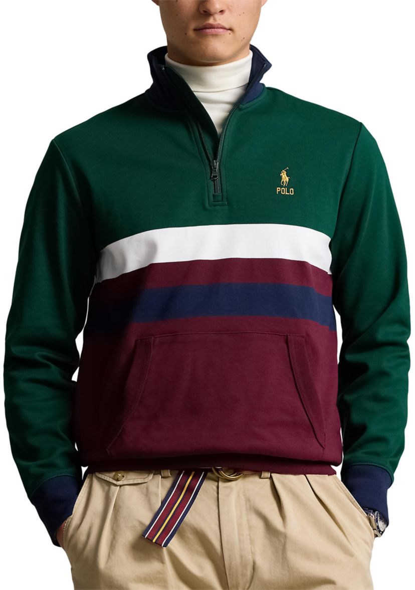 Polo Ralph Lauren Logo Soft Cotton Quarter Zip Pullover | Belk