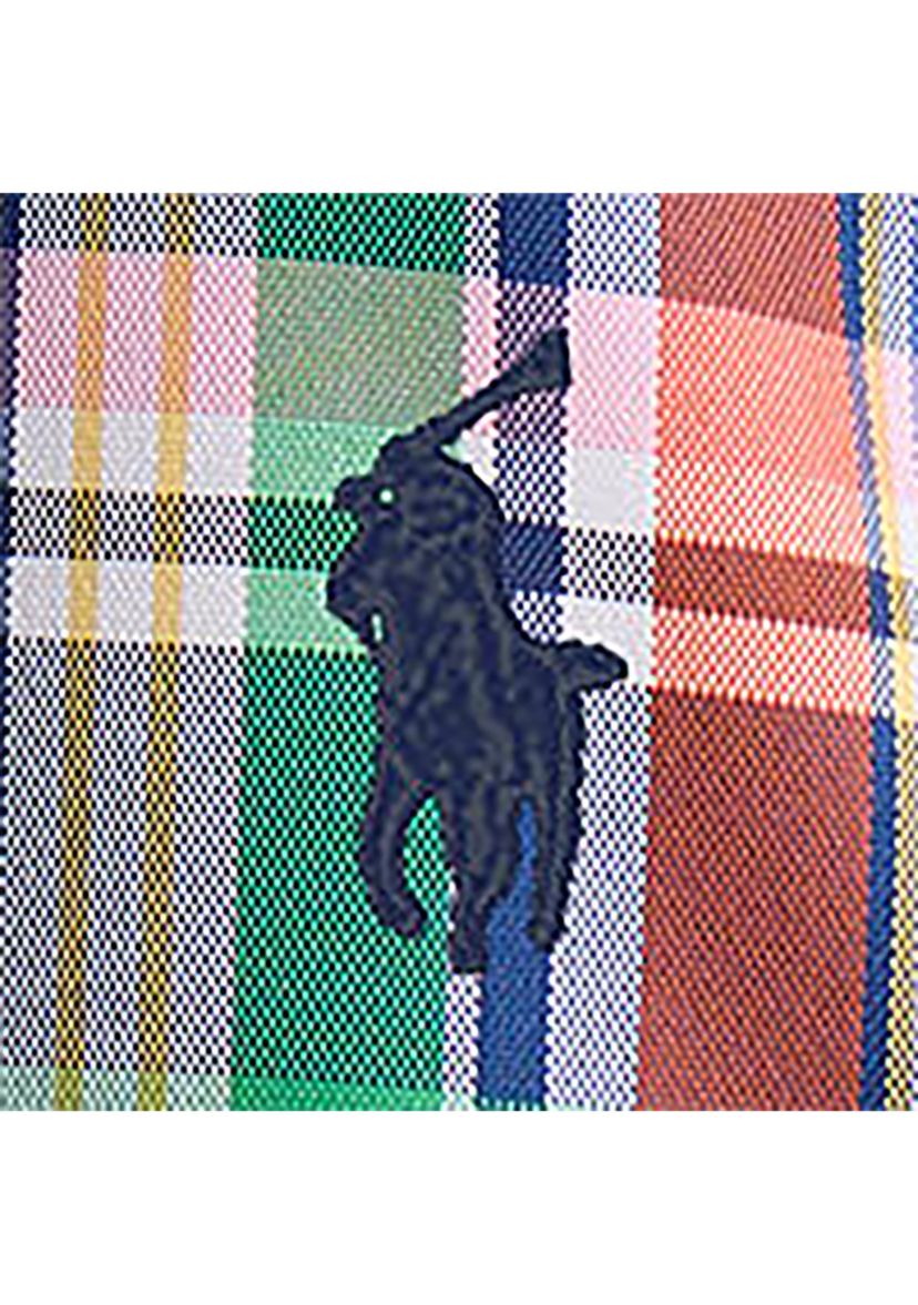 Classic Fit Plaid Oxford Shirt