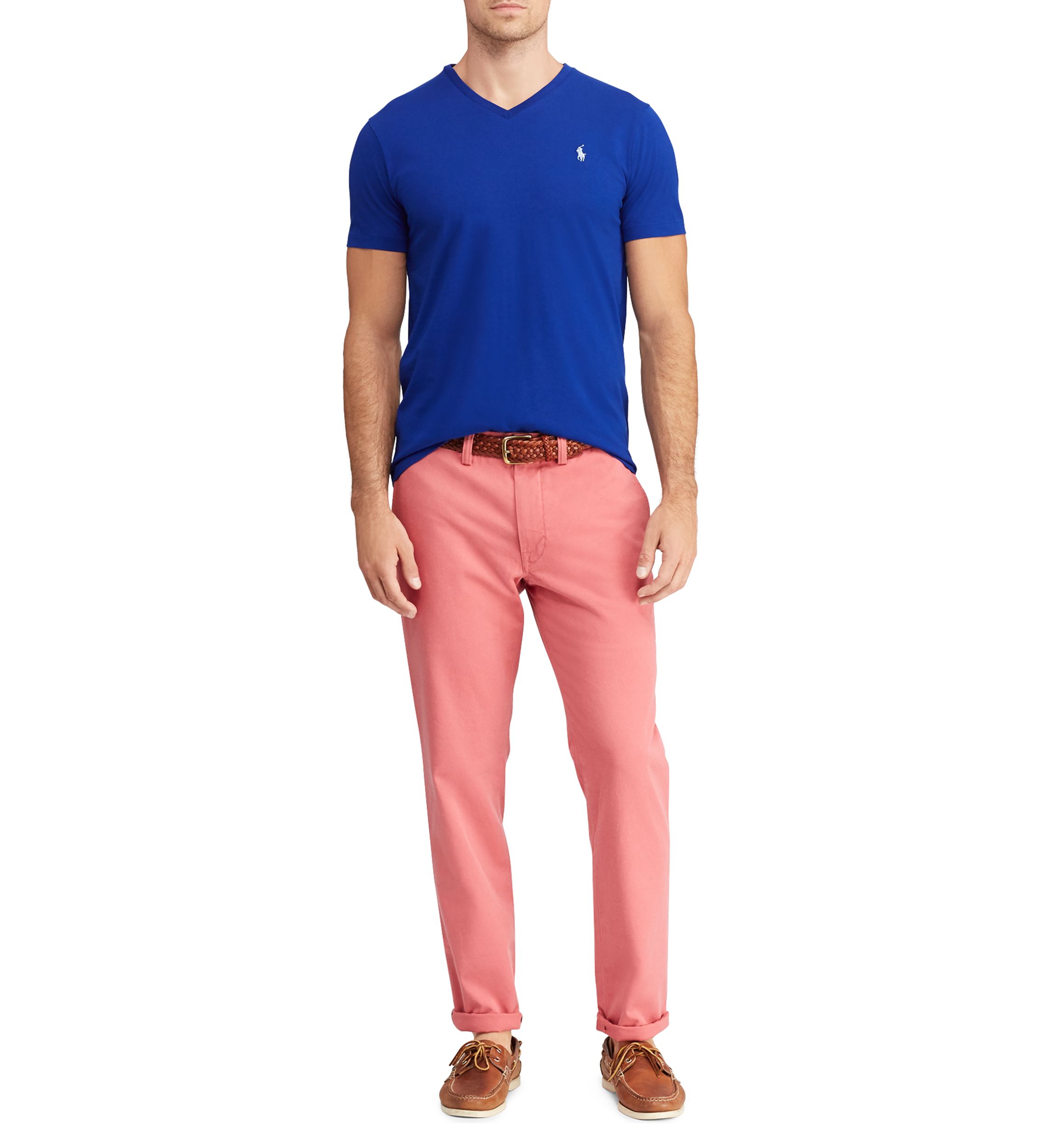 Classic Fit Cotton V-Neck T-Shirt
