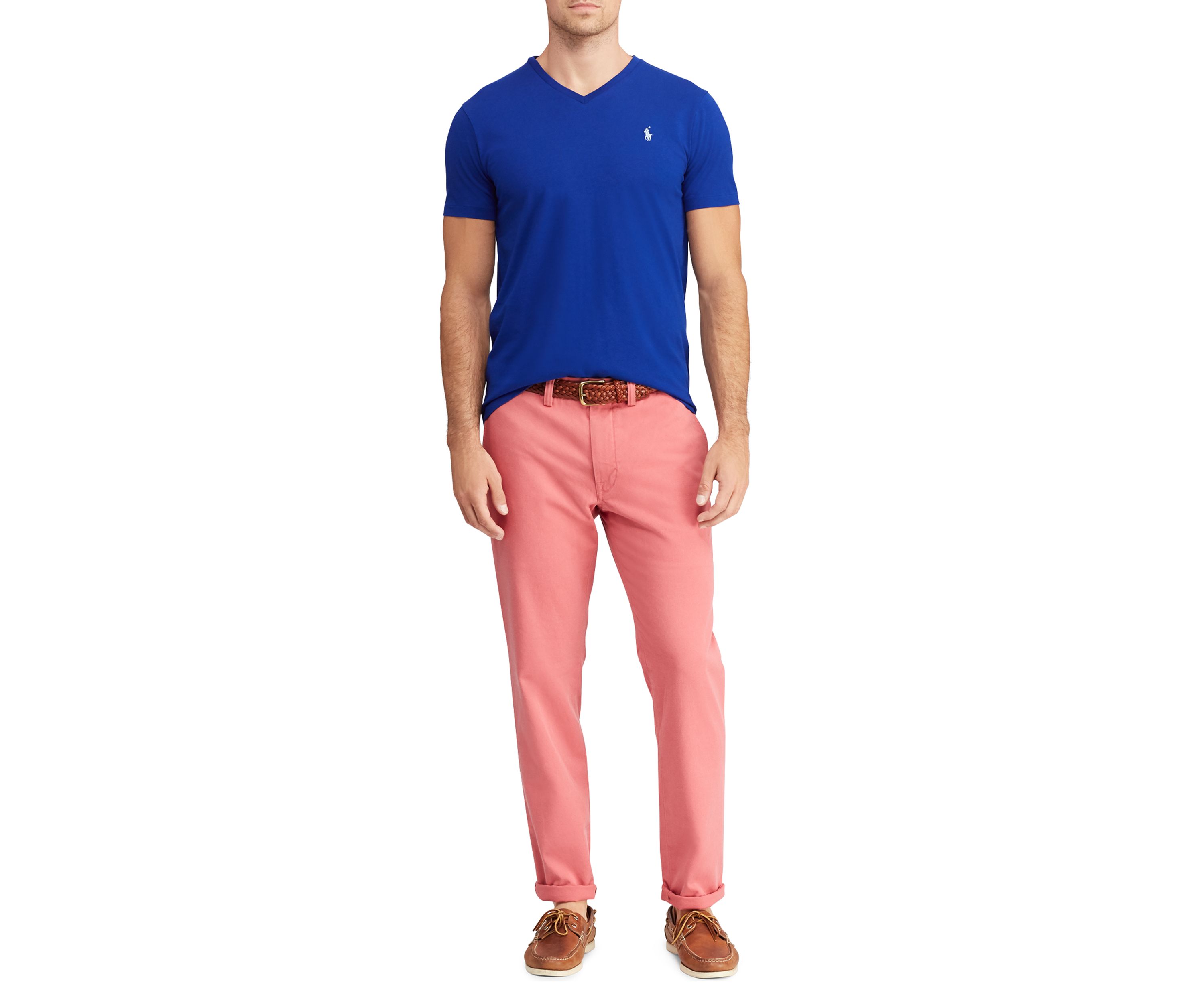 Classic Fit Cotton V-Neck T-Shirt
