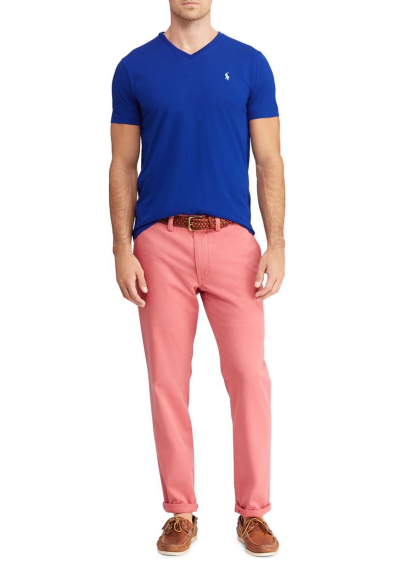 Classic Fit Cotton V-Neck T-Shirt