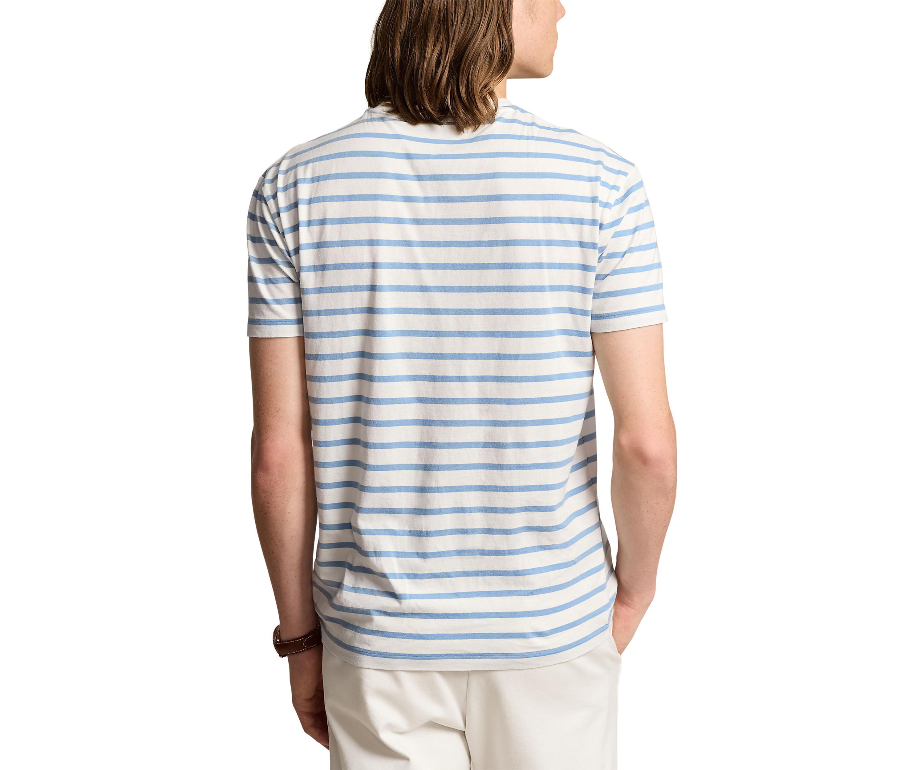Classic Fit Striped Jersey T-Shirt