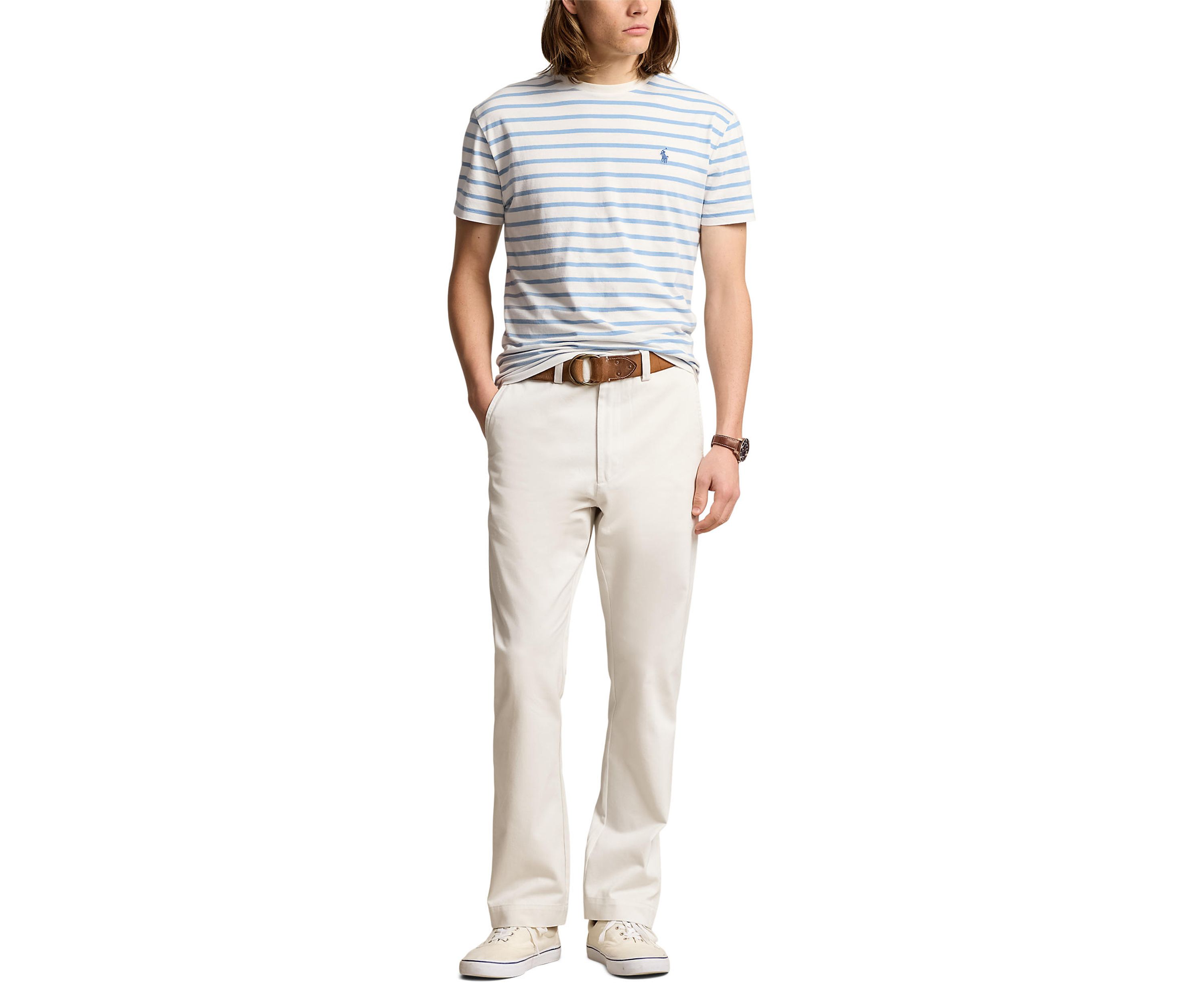 Classic Fit Striped Jersey T-Shirt