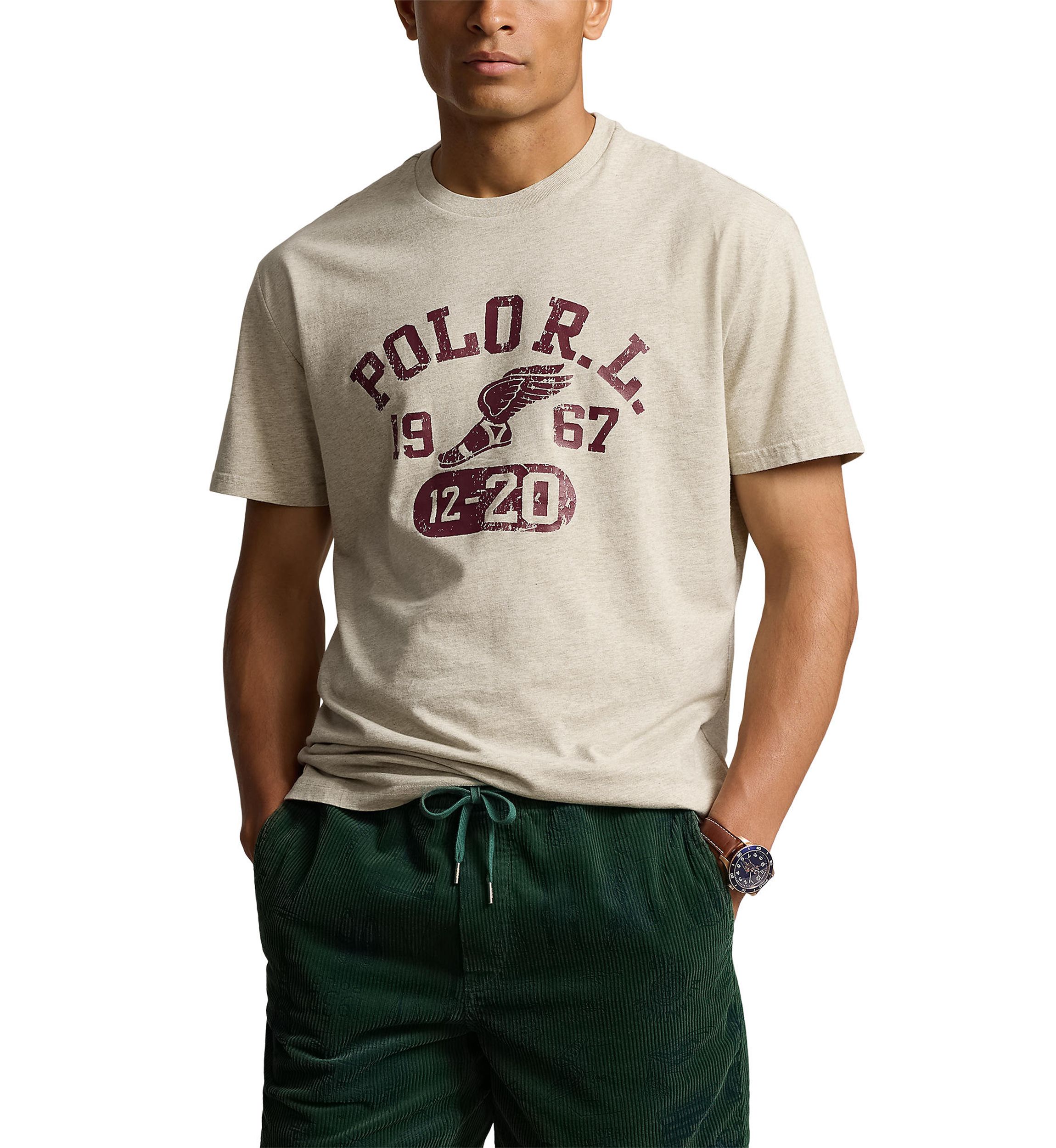 Classic Fit Jersey Graphic T-Shirt