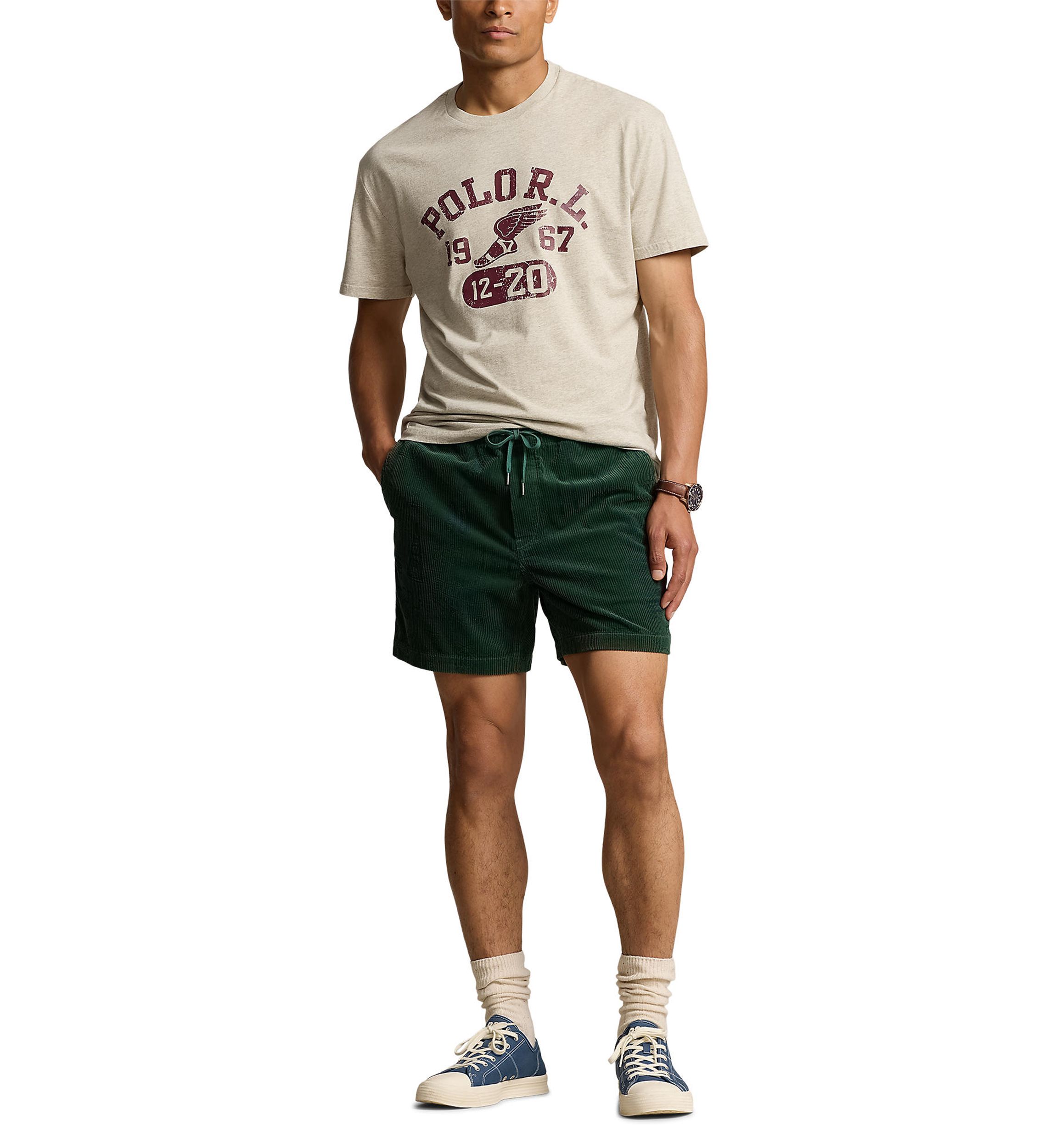 Classic Fit Jersey Graphic T-Shirt