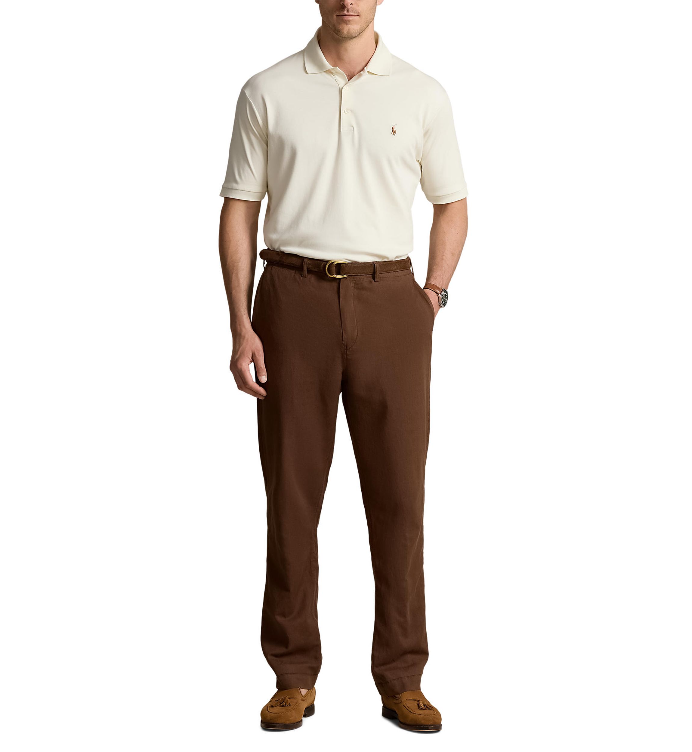 Big & Tall Soft Cotton Polo Shirt