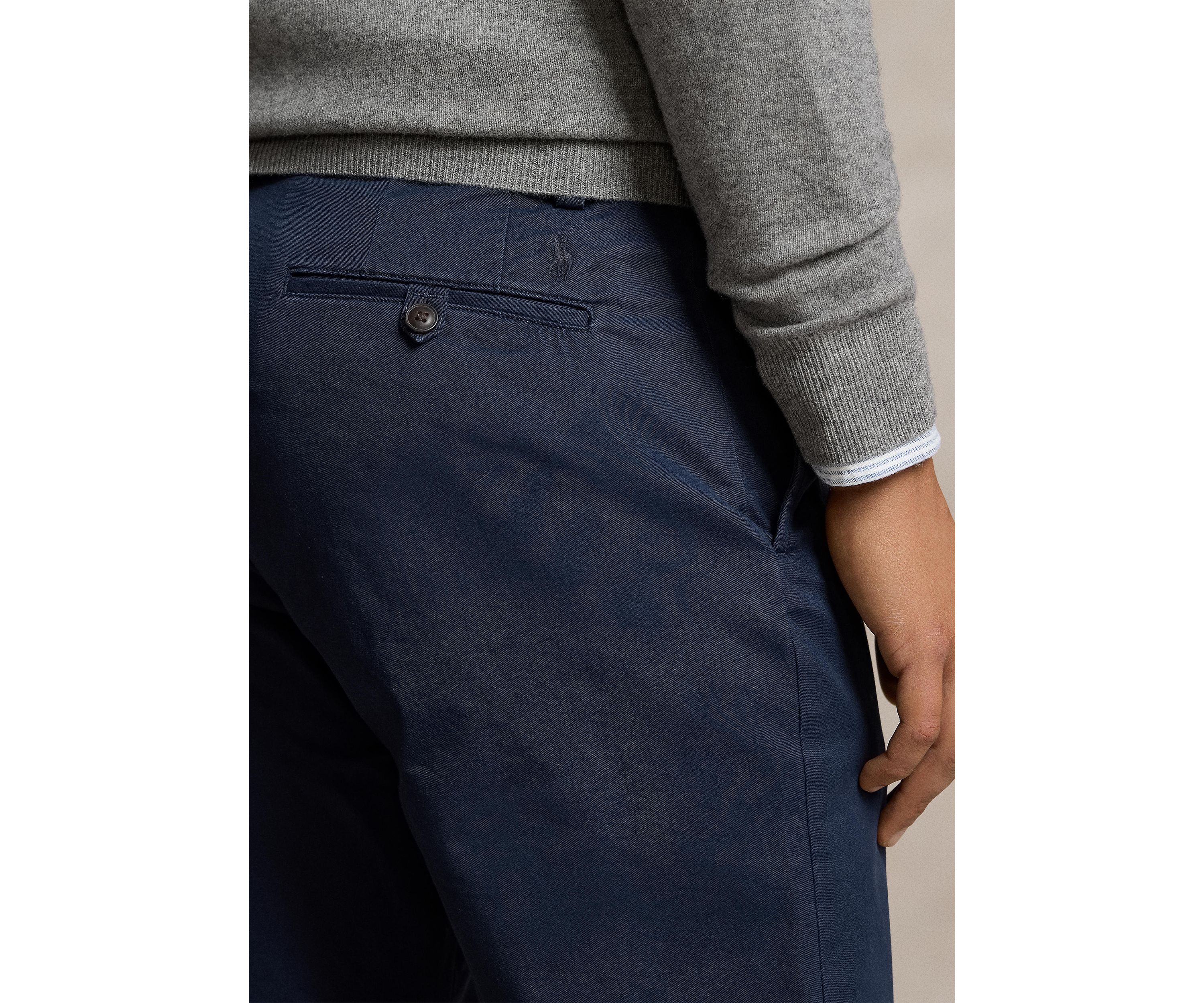 Stretch Classic Fit Chino Pants