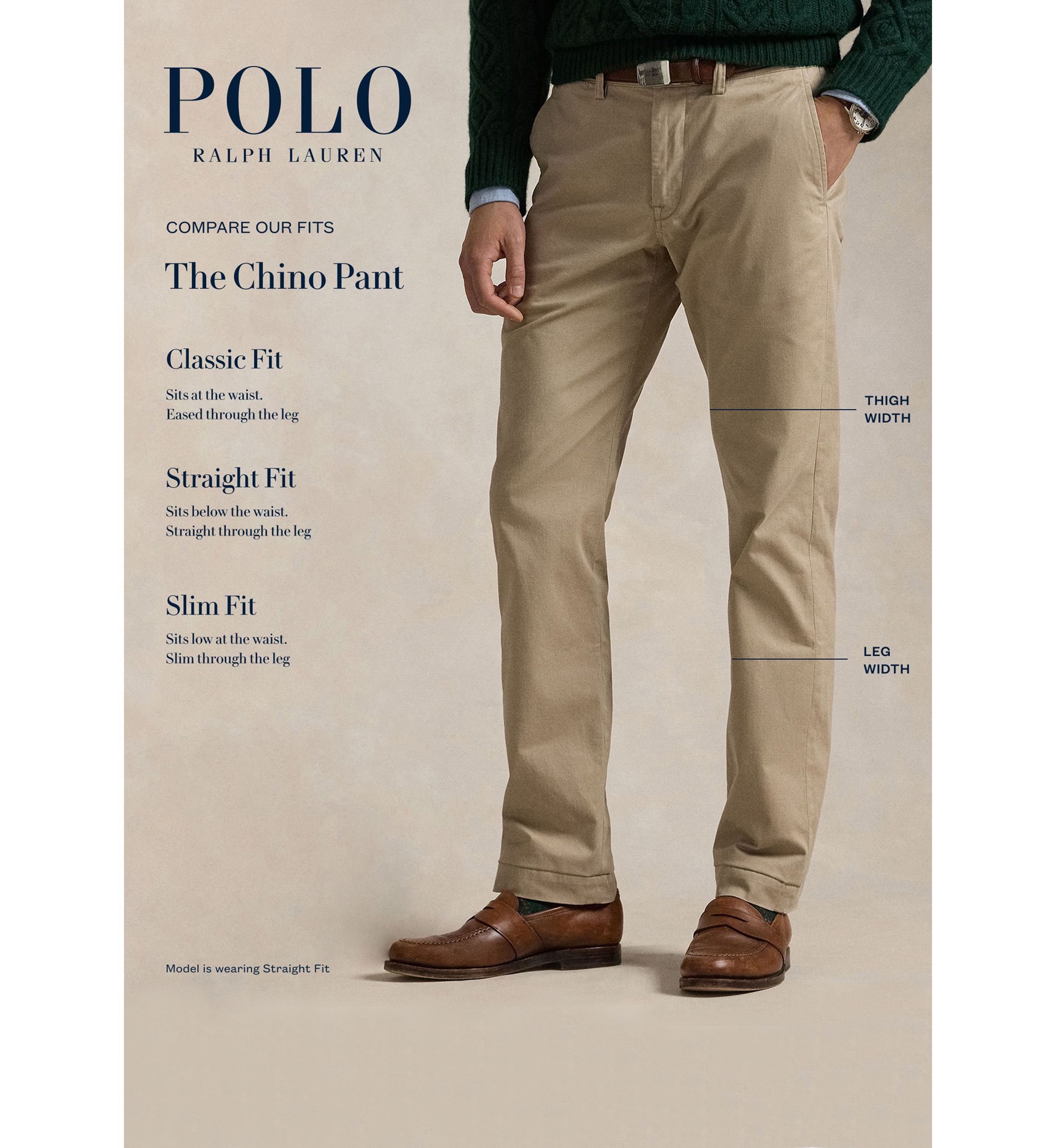 Polo Ralph Lauren Stretch Classic Fit Chino Pants