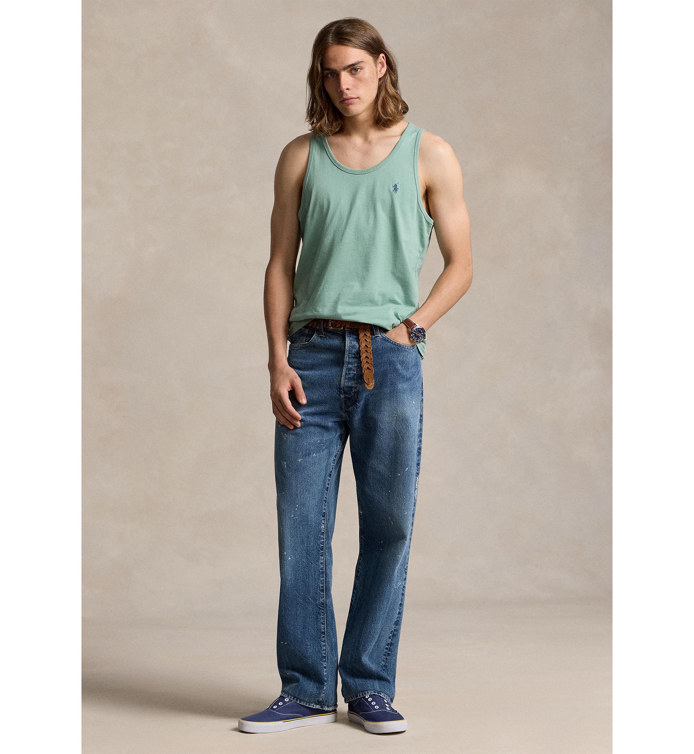 Washed Jersey Tank