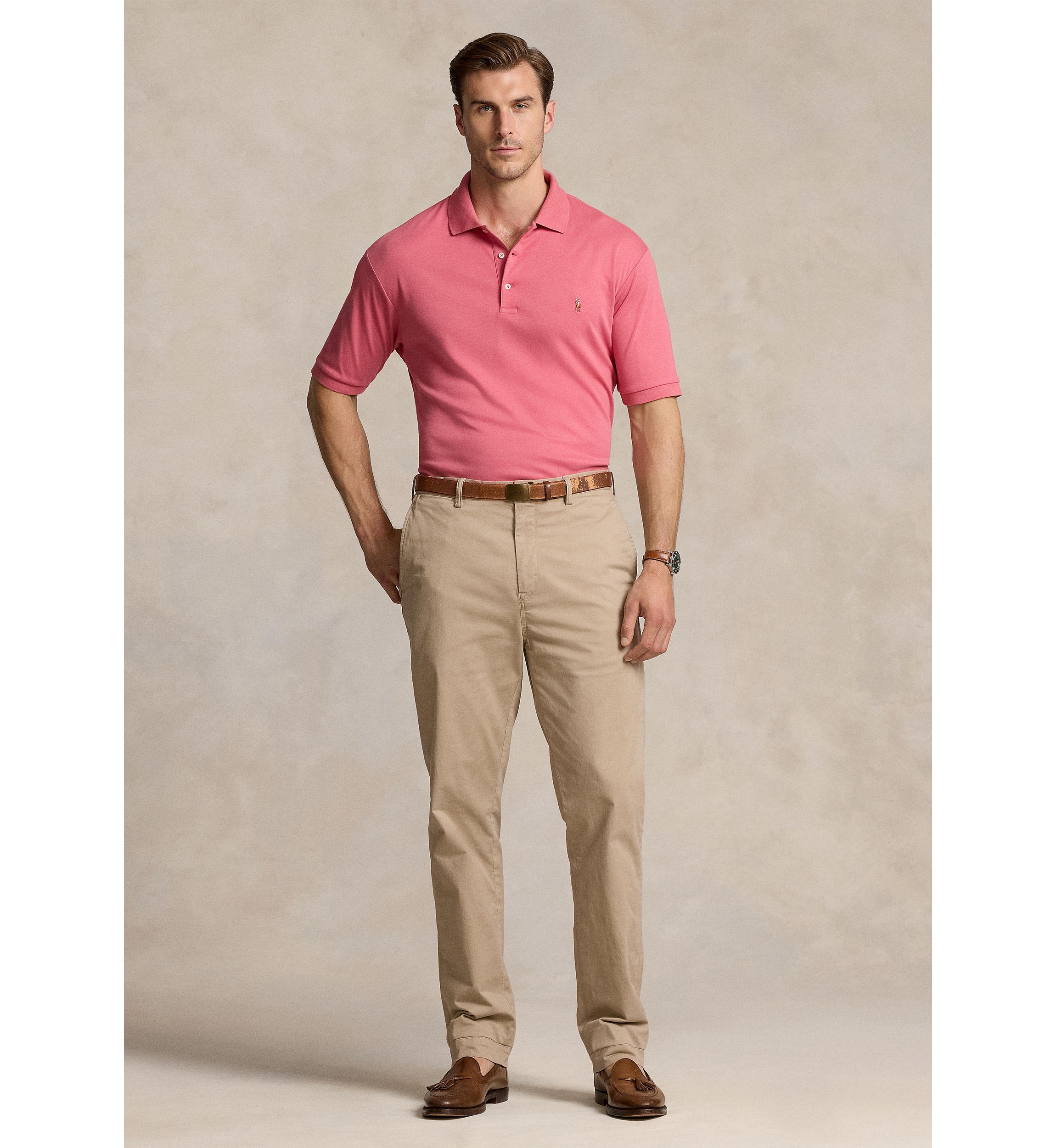 Big & Tall Soft Cotton Polo Shirt