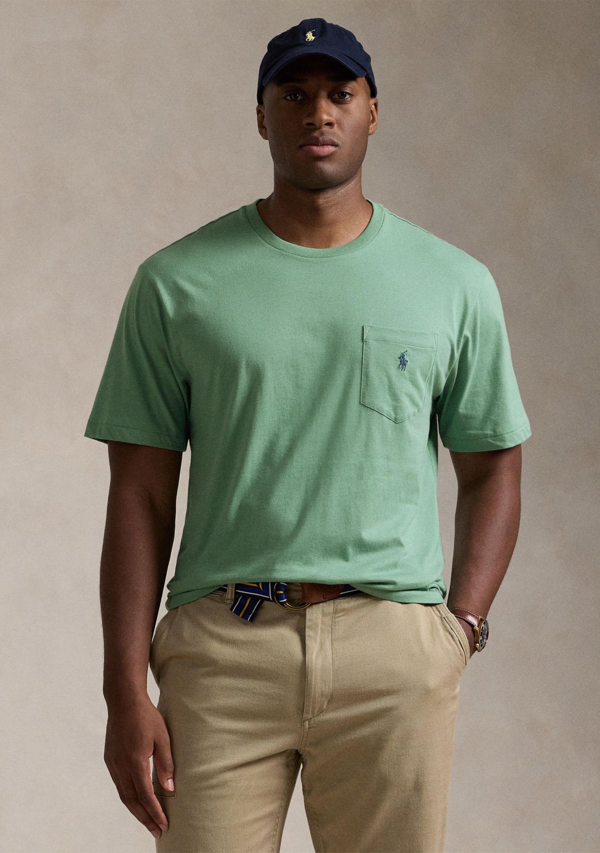 Big & Tall Pocket Jersey T-Shirt