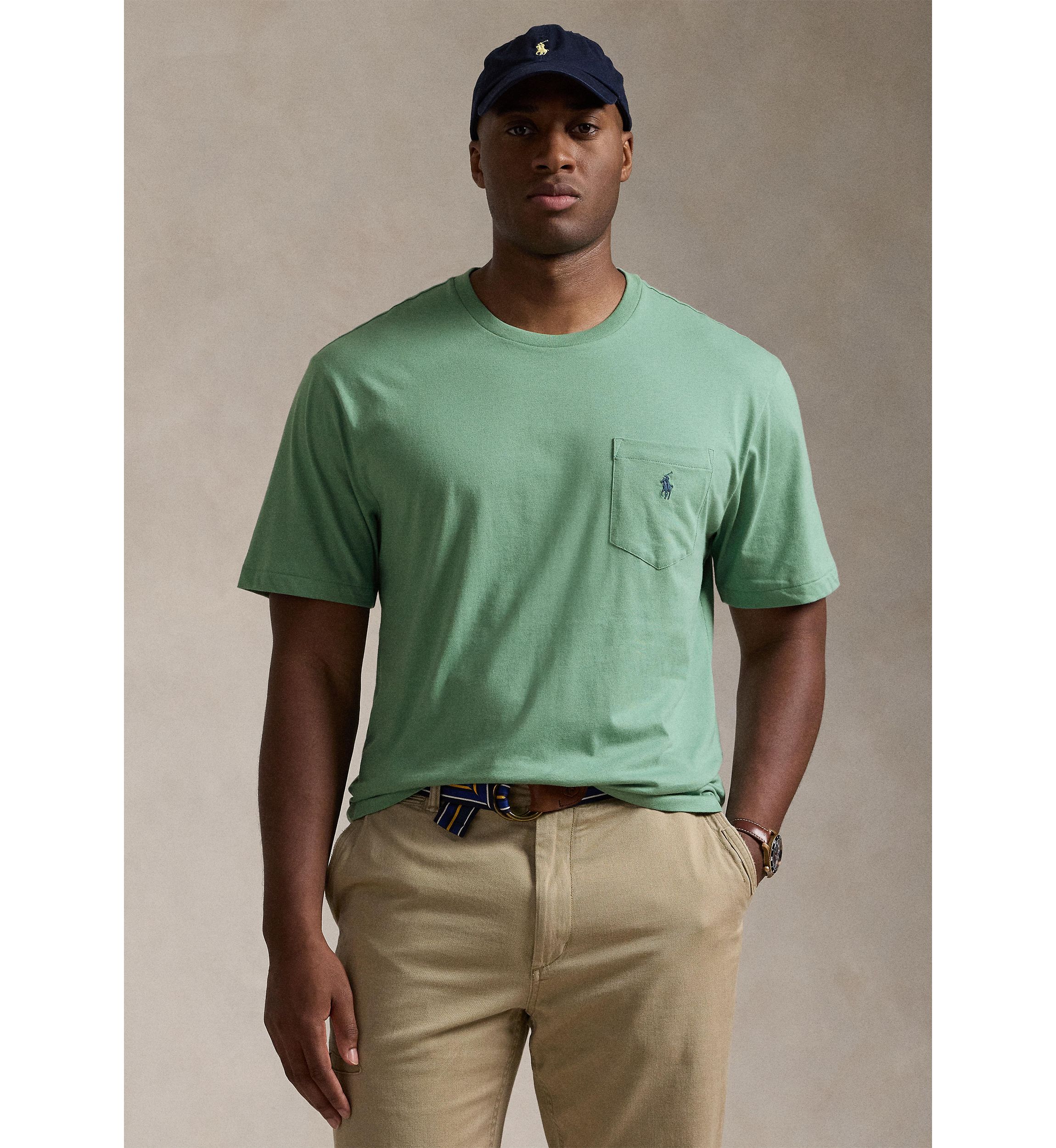 Big & Tall Pocket Jersey T-Shirt