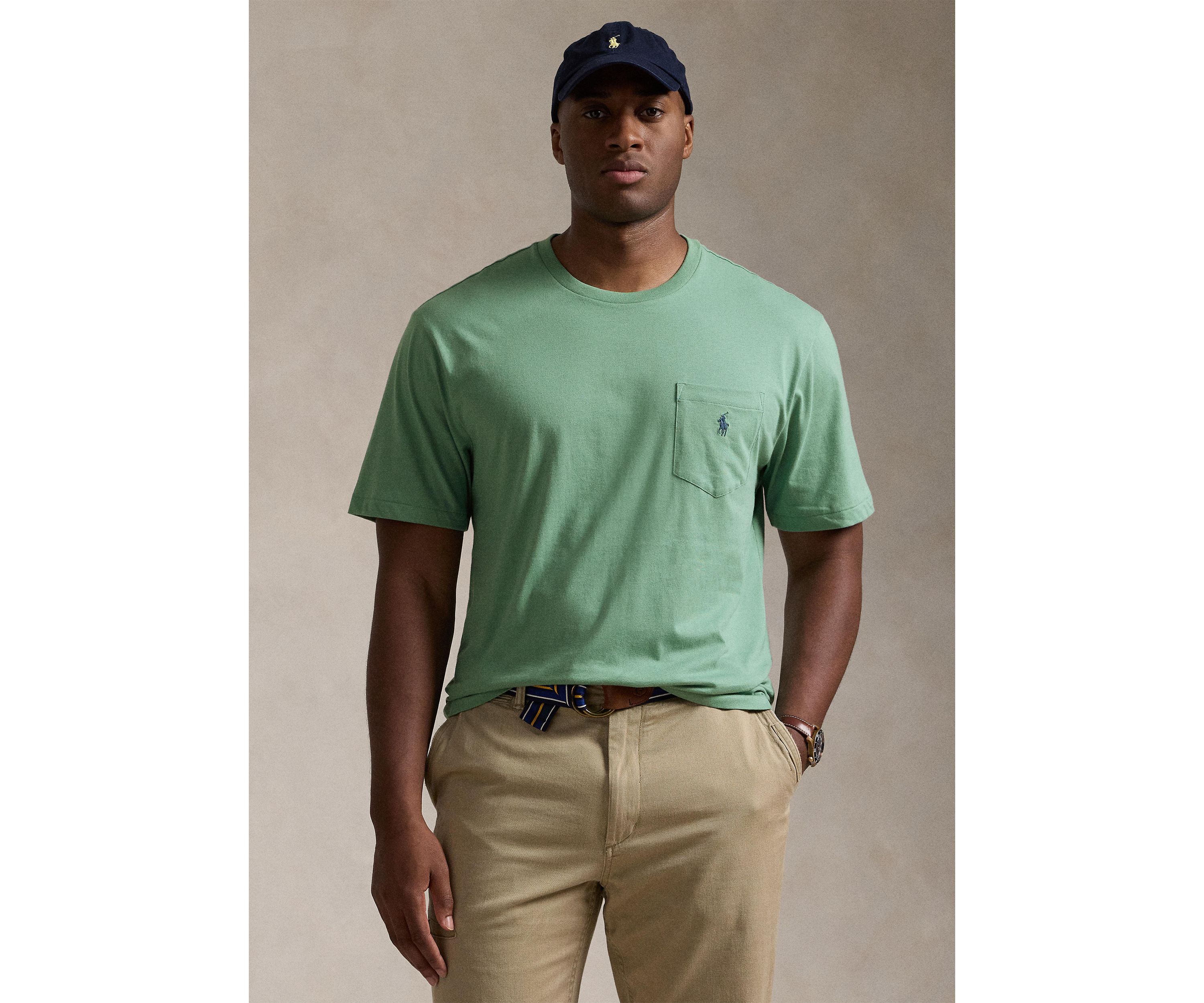 Big & Tall Pocket Jersey T-Shirt
