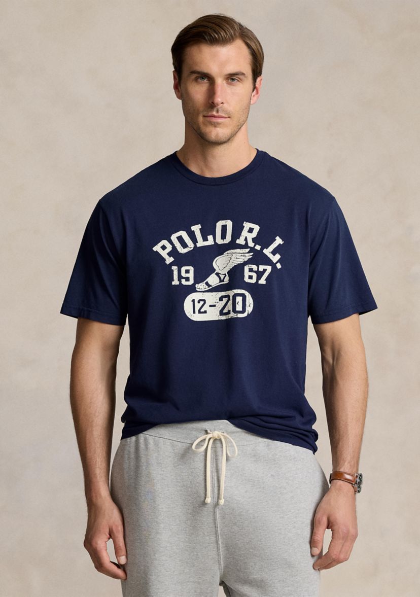 Big & Tall Jersey Graphic T-Shirt