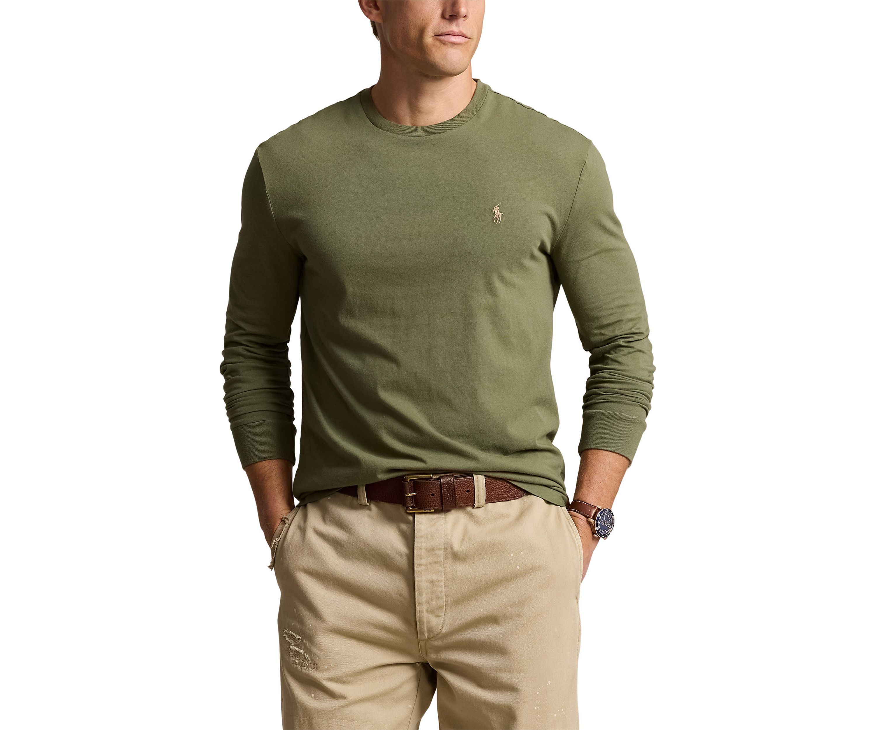 Classic Fit Jersey Long Sleeve T-Shirt