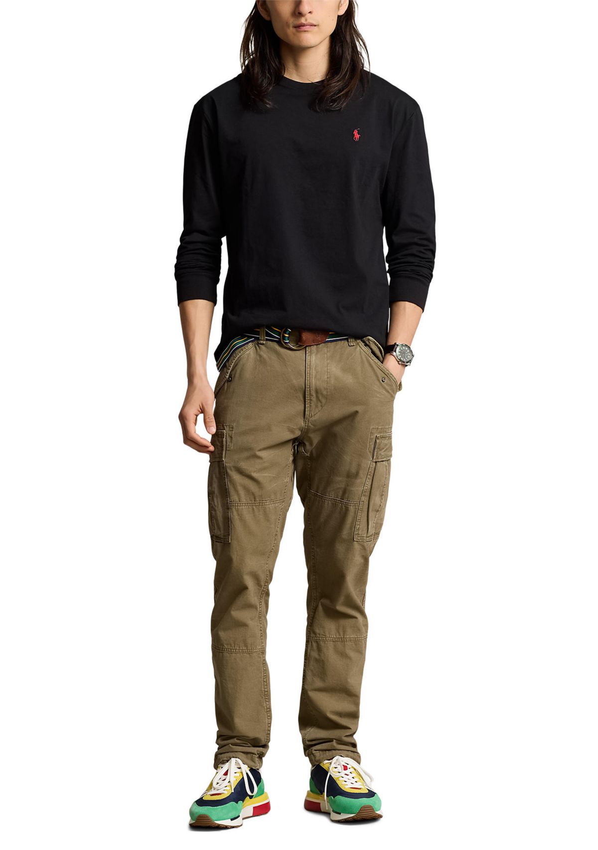 Classic Fit Jersey Long Sleeve T-Shirt