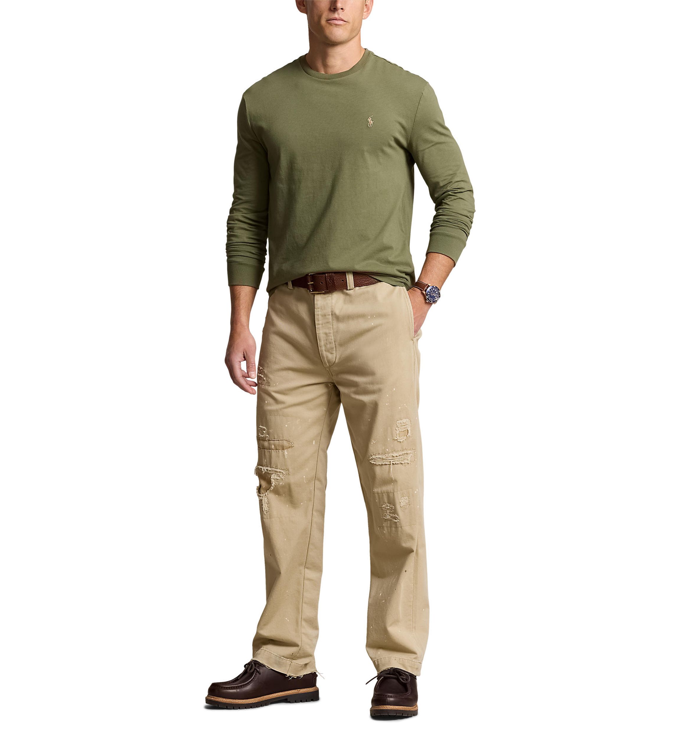 Classic Fit Jersey Long Sleeve T-Shirt