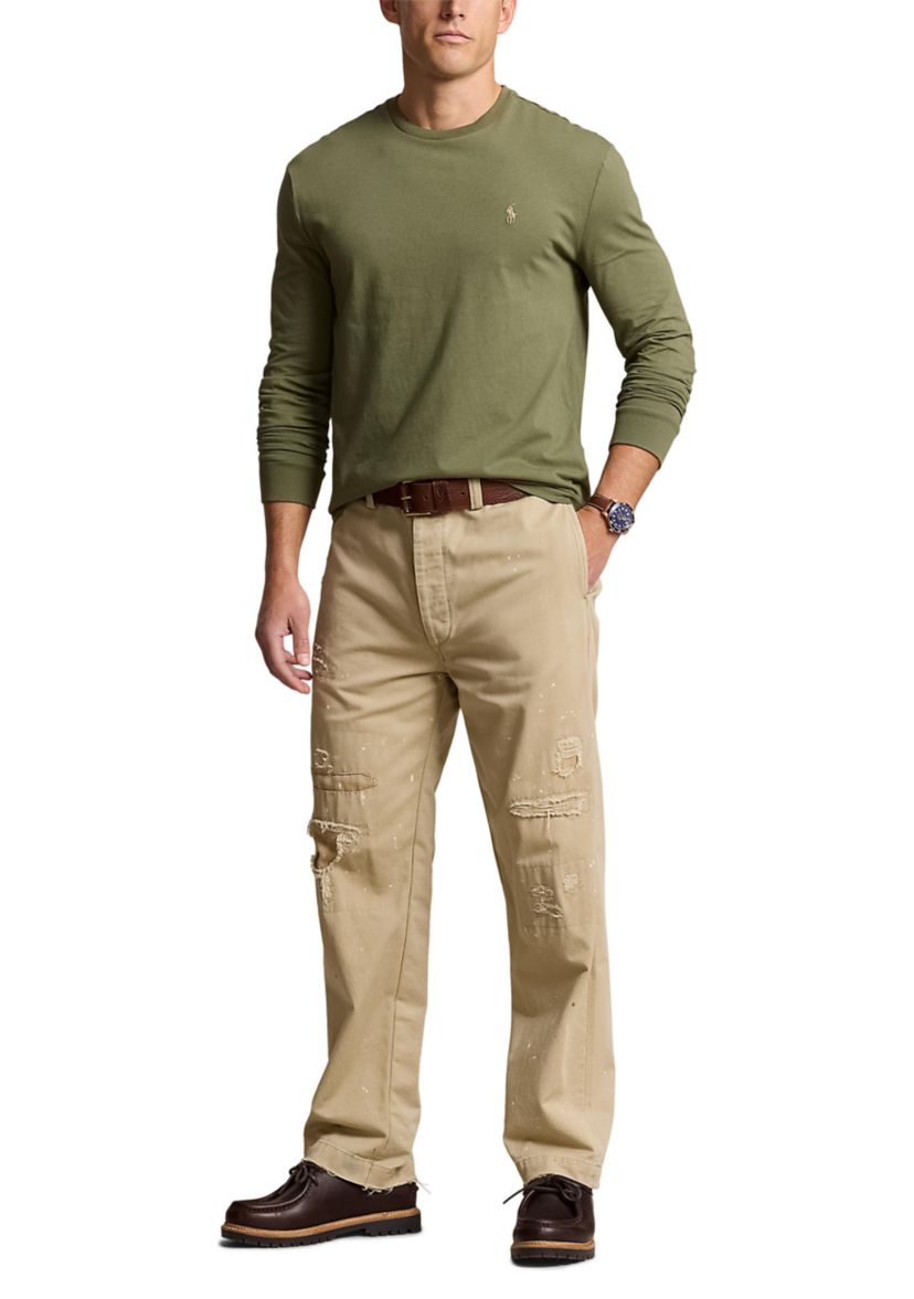 Classic Fit Jersey Long Sleeve T-Shirt