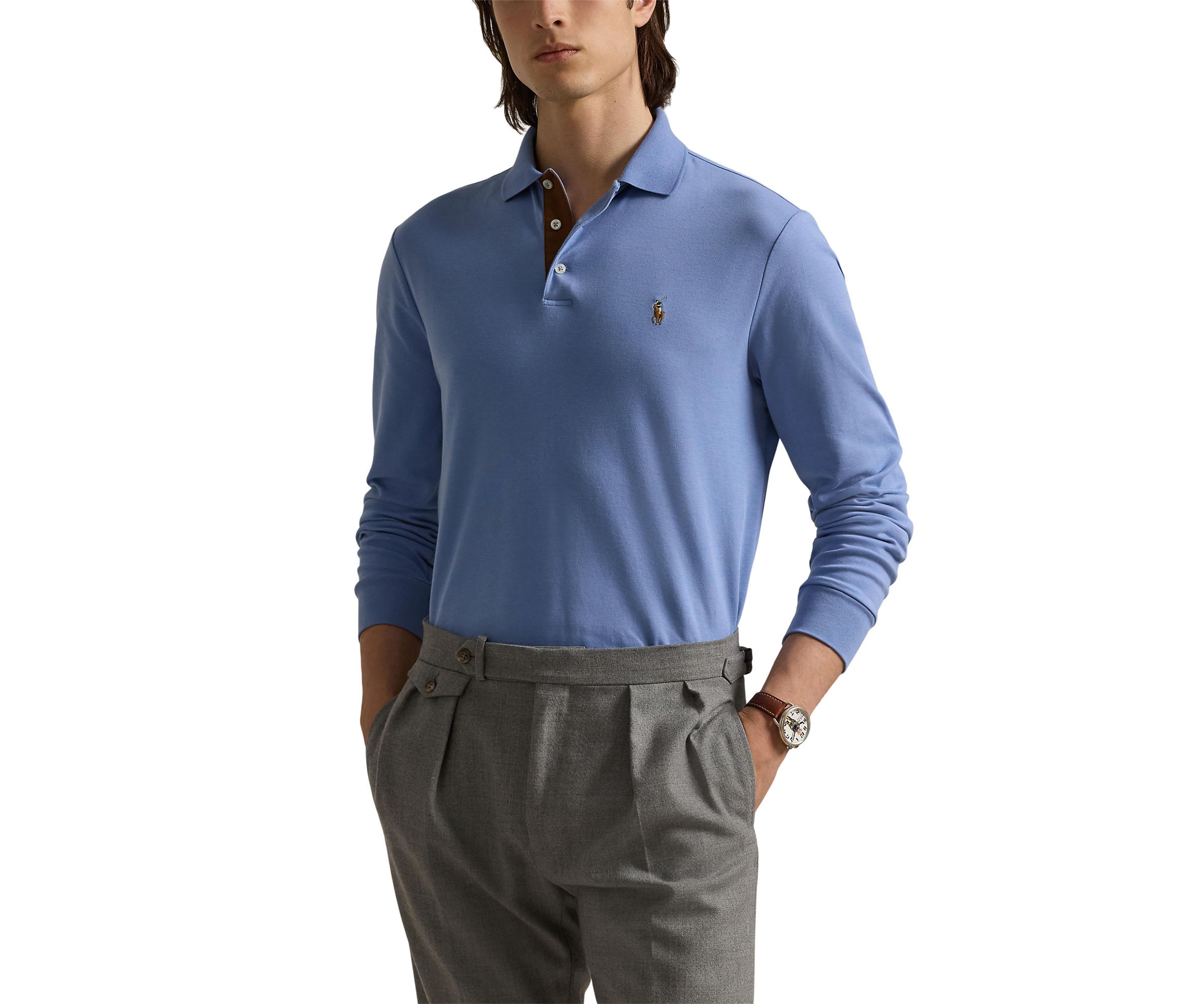 Classic Fit Soft Cotton Polo Shirt