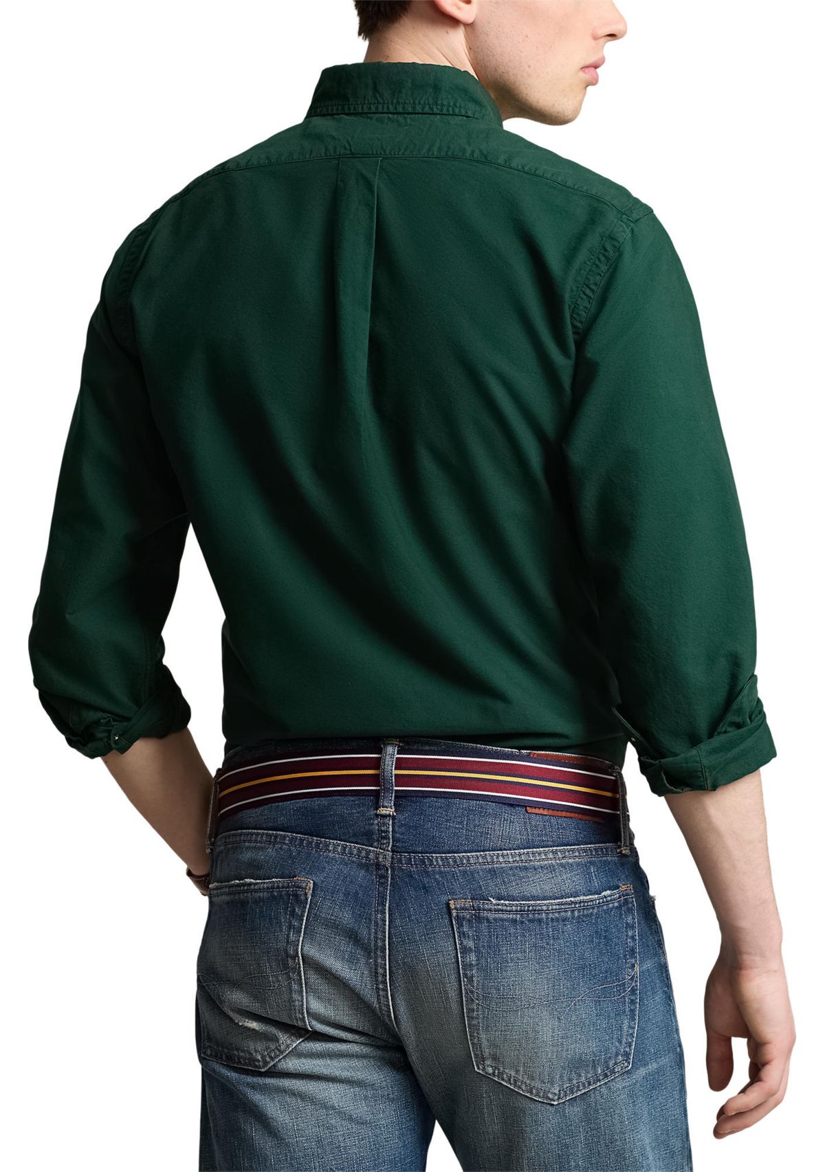 Classic Fit Garment Dyed Oxford Shirt