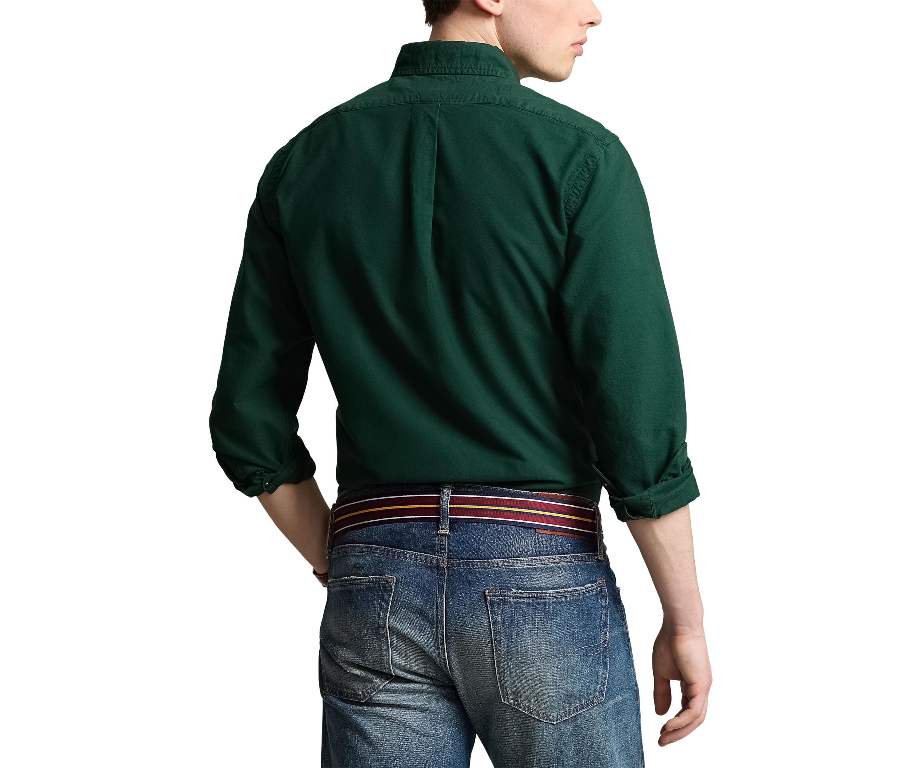 Classic Fit Garment Dyed Oxford Shirt